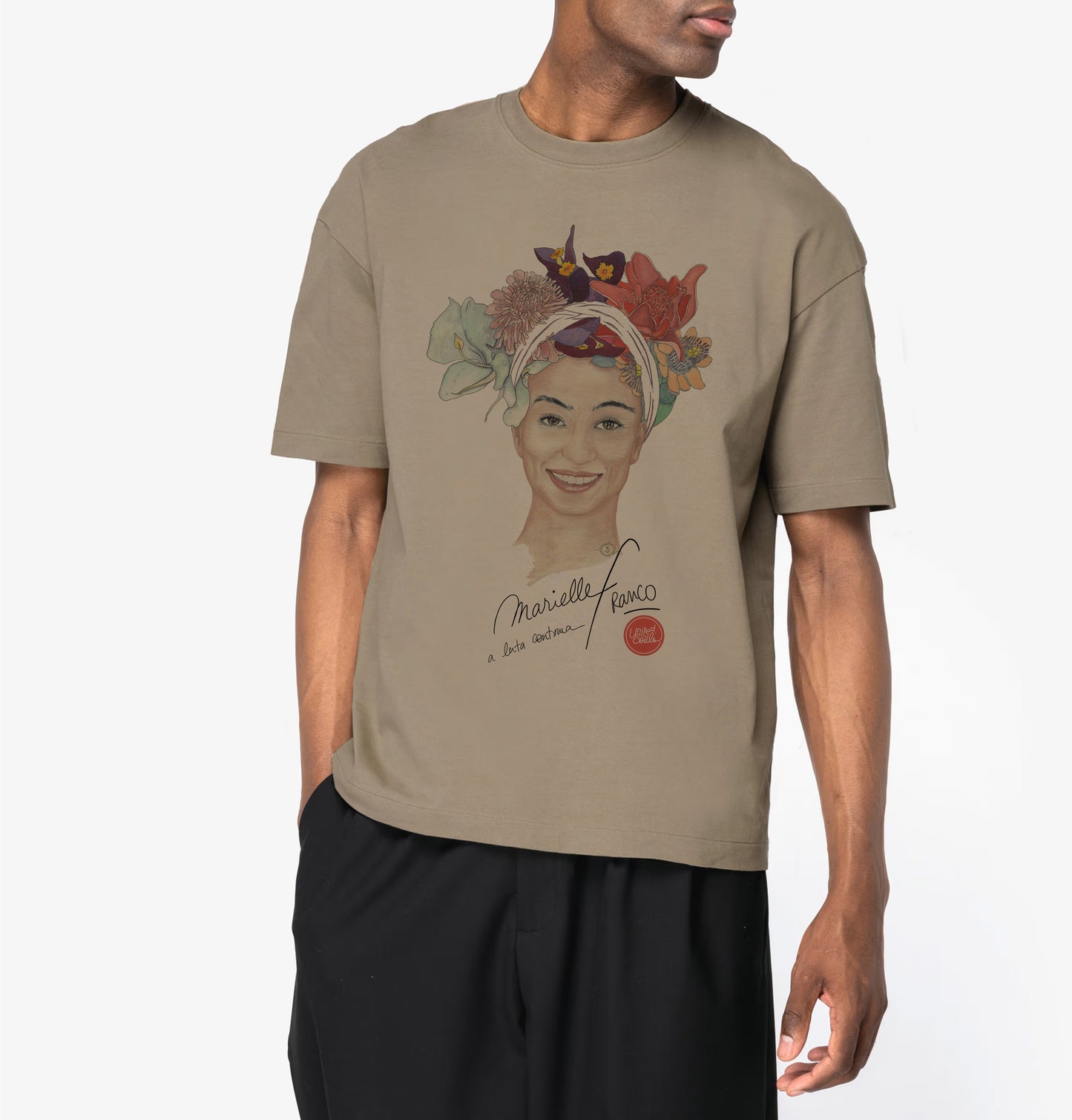 Marielle Franco I Le T-shirt oversize Homme