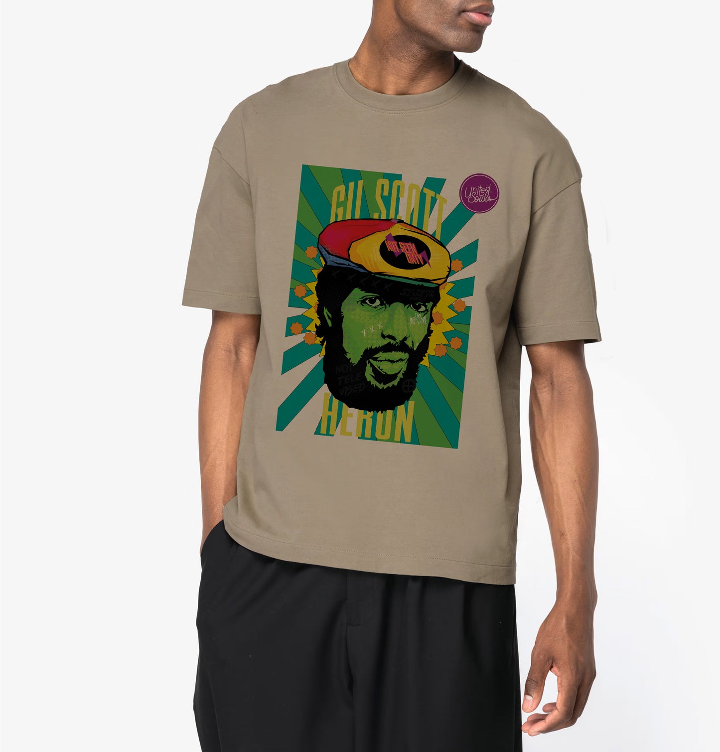 Gil Scott Heron I Herren Oversize-T-Shirt