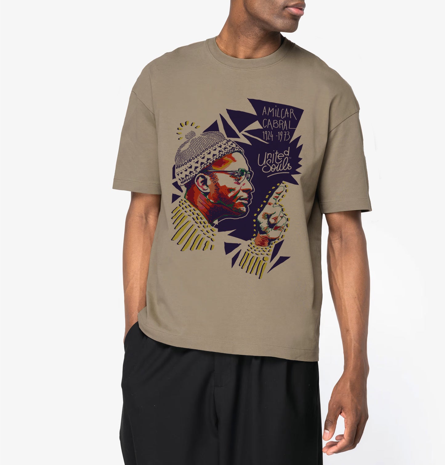 Amilcar Cabral I Le T-shirt oversize Homme