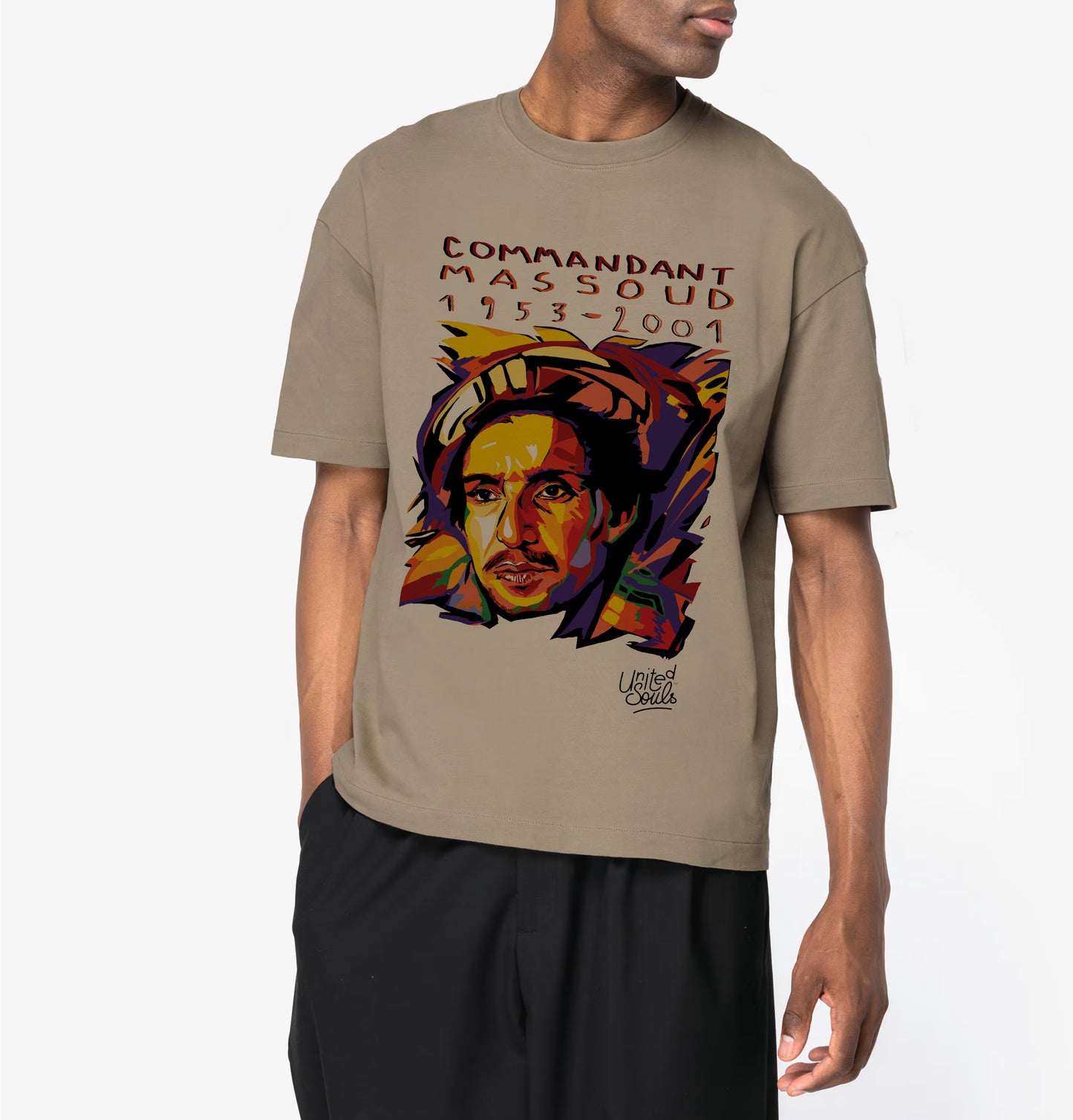 Ahmed Shah Massoud I Le T-shirt oversize Homme
