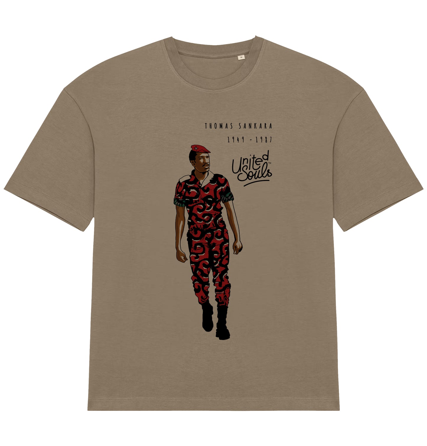 Thomas Sankara I The oversized T-shirt Men