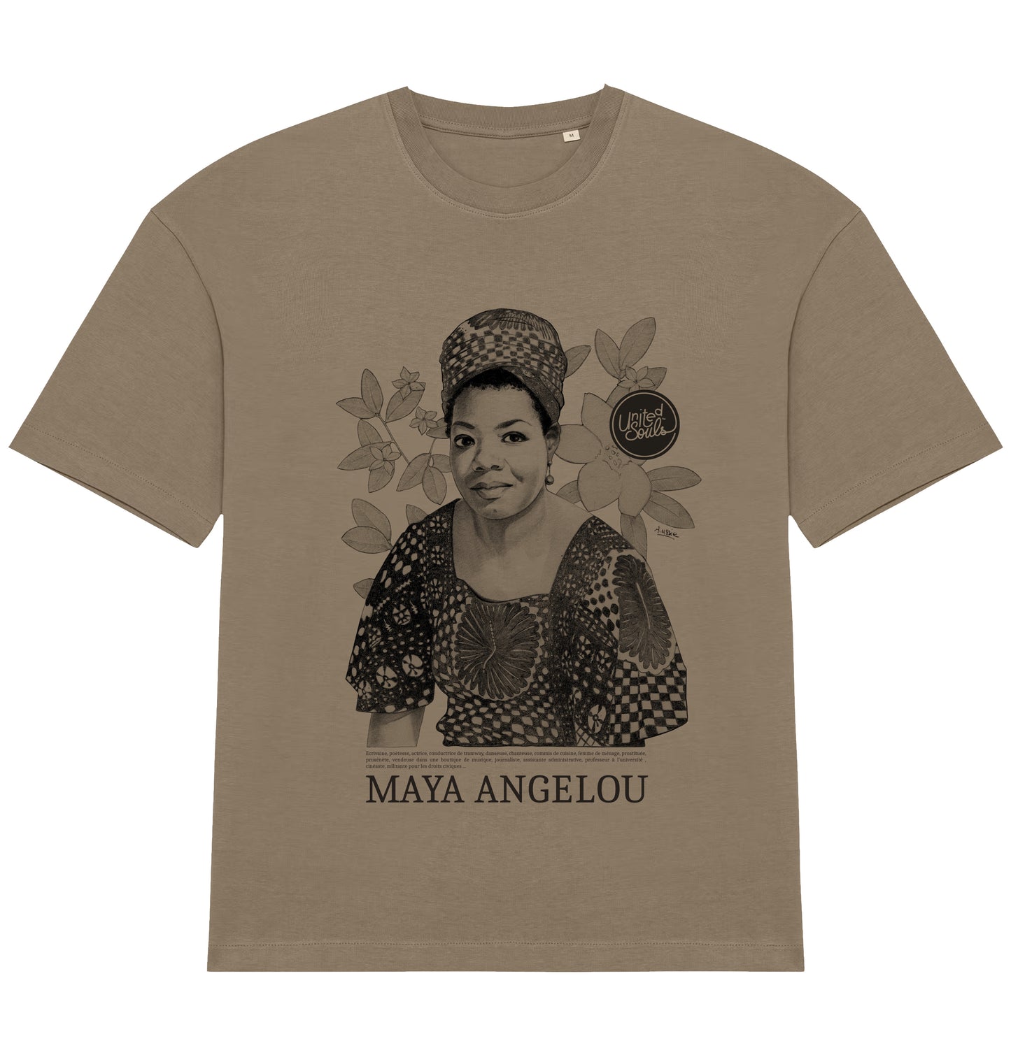 Maya Angelou Classic I Das übergroße T-Shirt für Männer