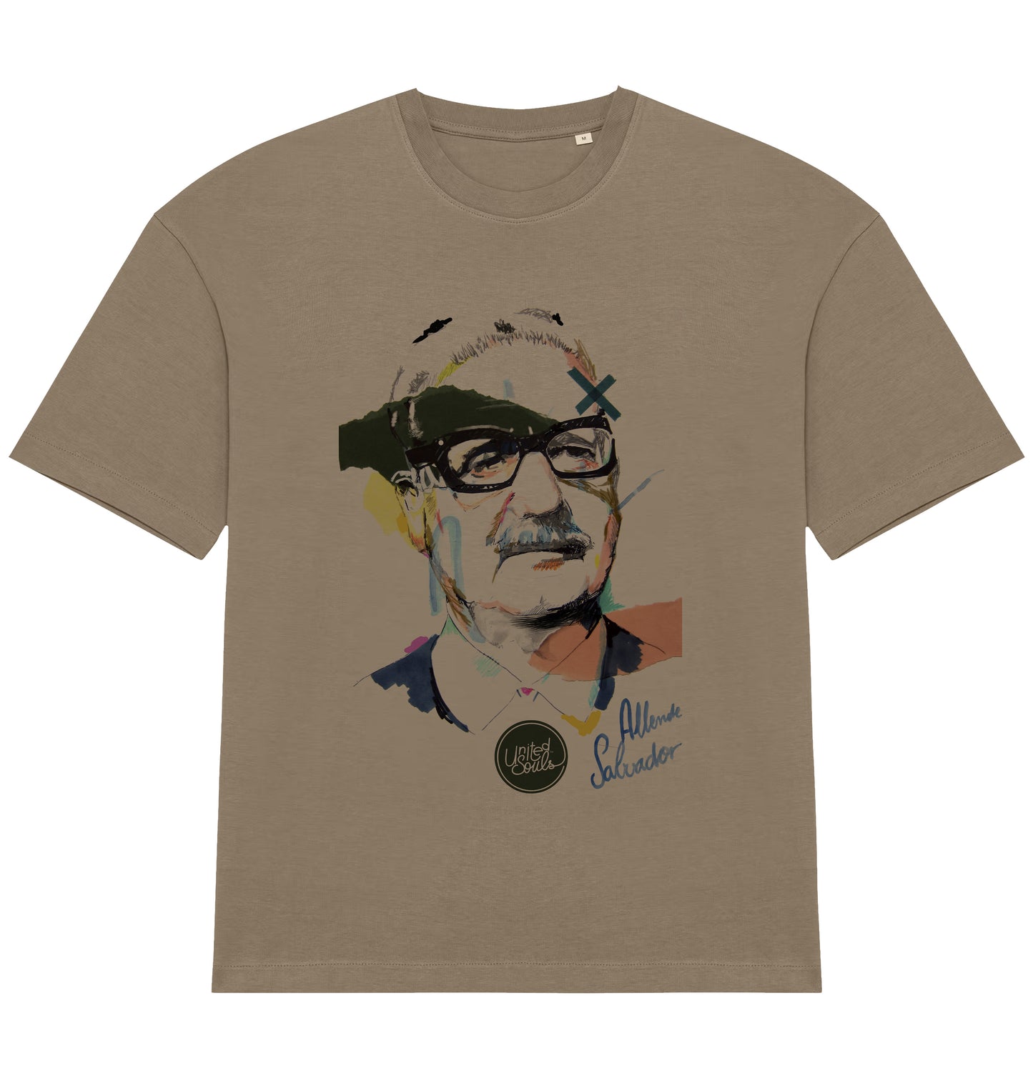 Salvador Allende I The oversized T-shirt Men