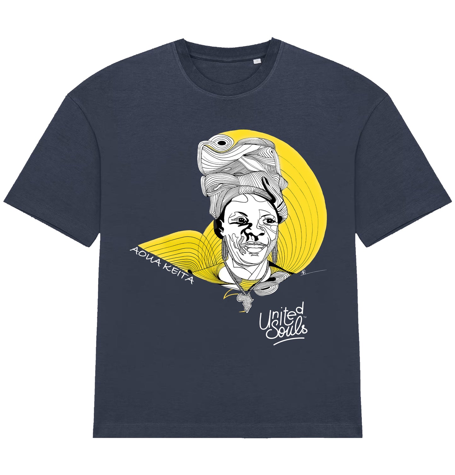 Aoua Keïta I Men's Oversized T-shirt