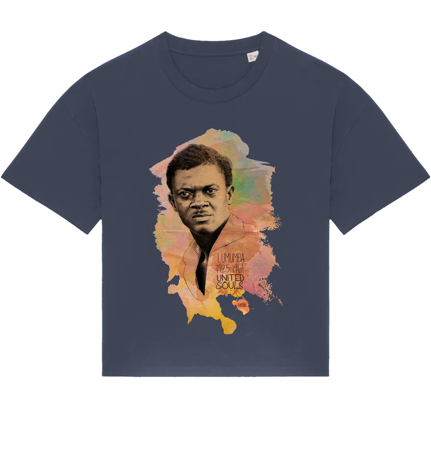 Lumumba Color I Women's oversized T-shirt