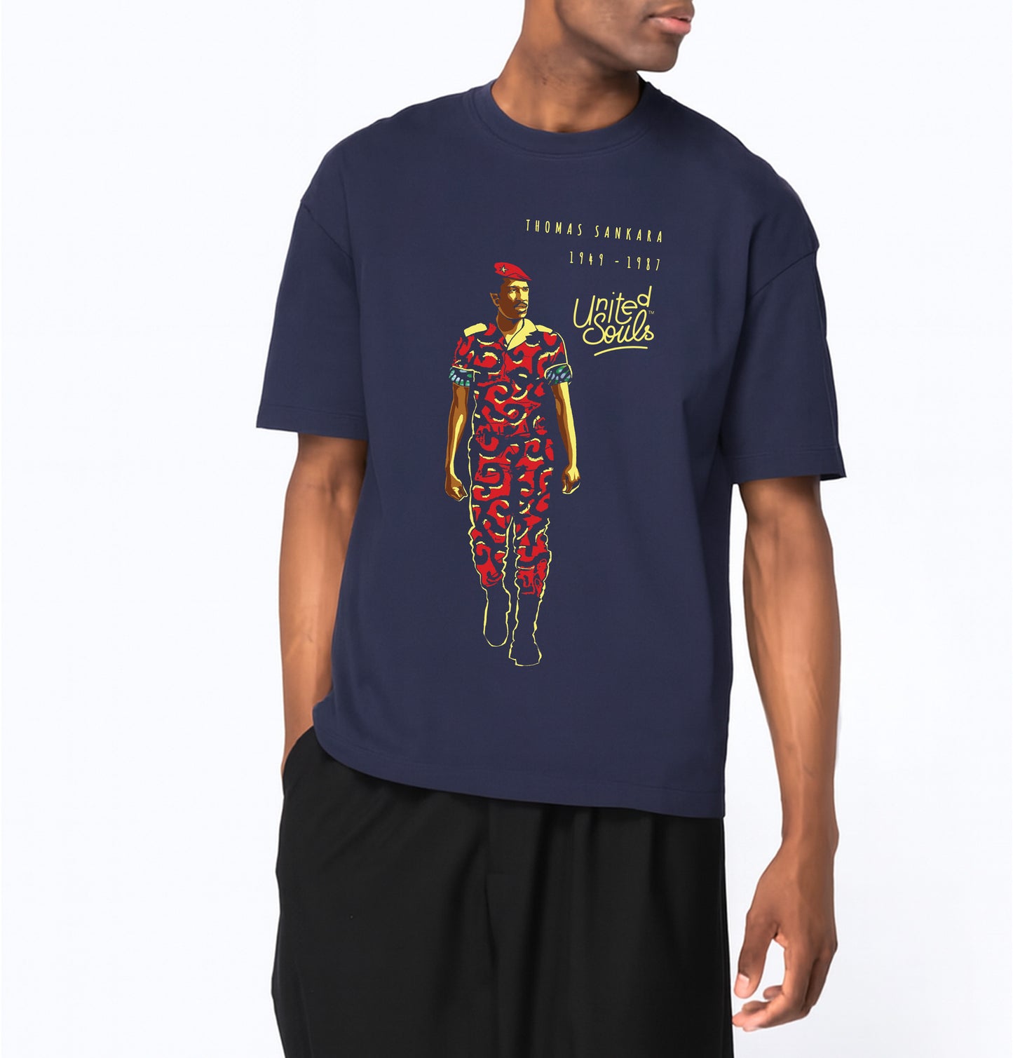 Thomas Sankara I The oversized T-shirt Men