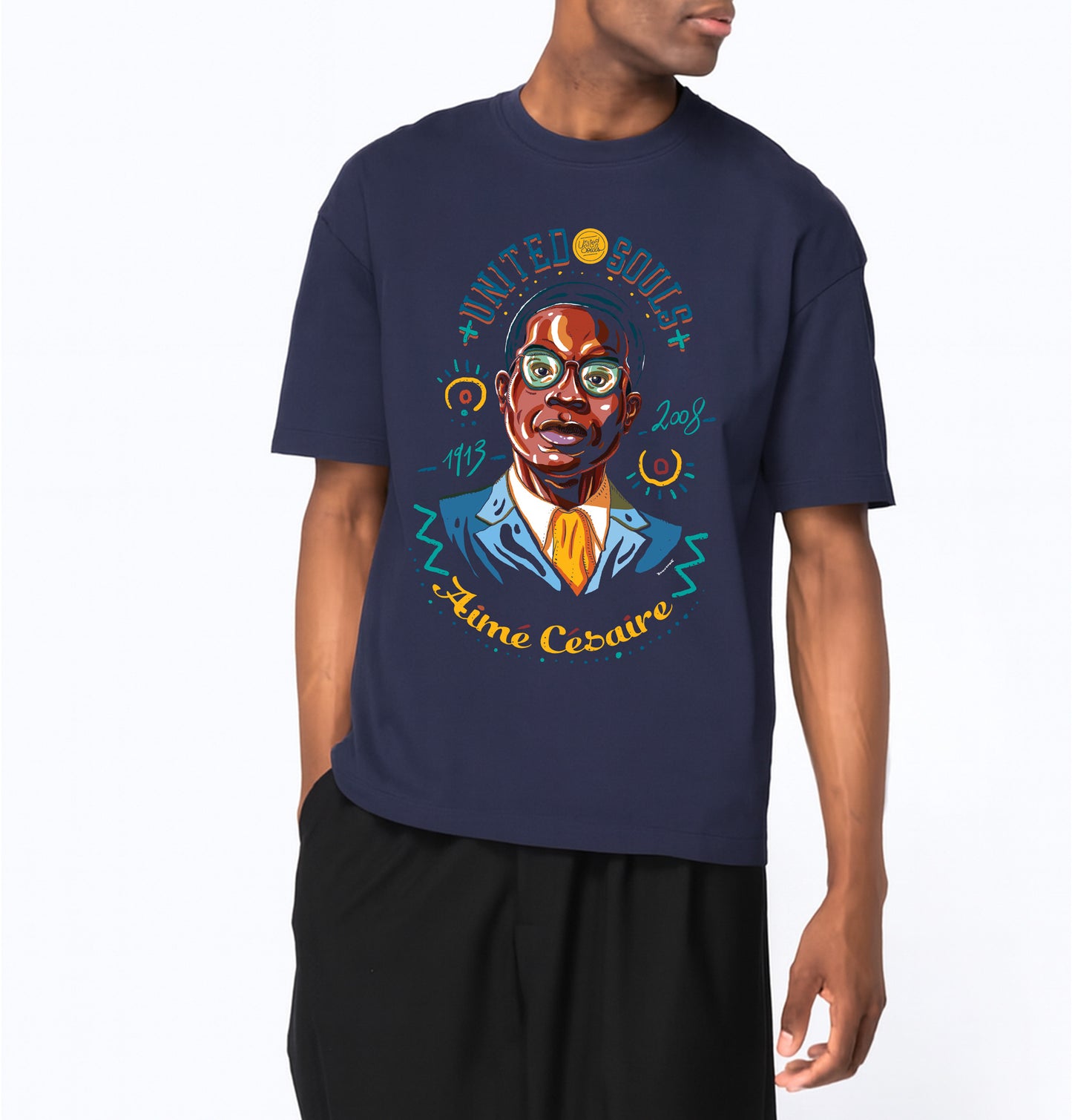 Aimé Césaire I The Men's Oversized T-shirt