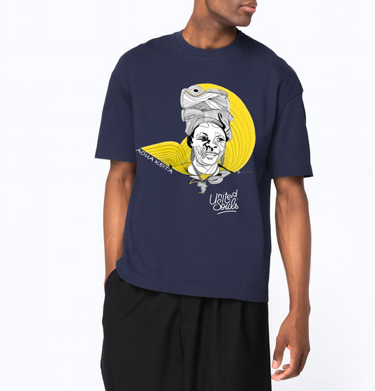 Aoua Keïta I Men's Oversized T-shirt