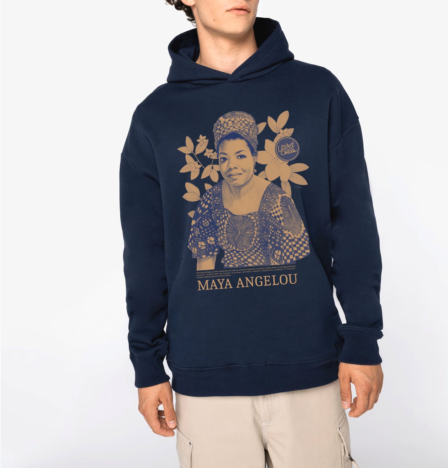 Maya Angelou Color I Der Unisex Oversized Hoodie