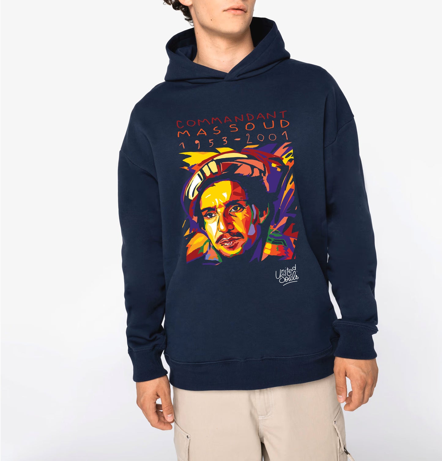 Ahmed Shah Massoud I The Unisex Oversized Hoodie