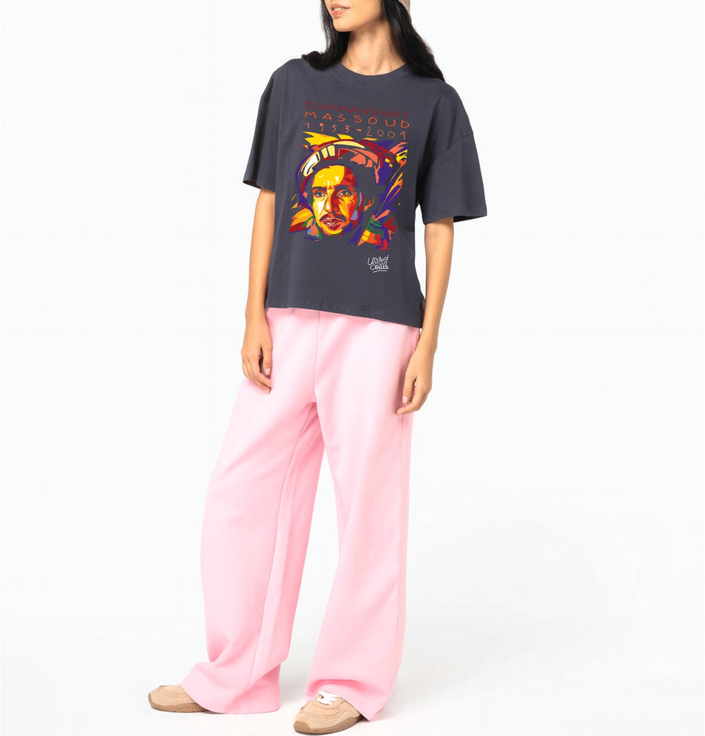 Ahmed Shah Massoud I Le T-shirt oversize Femme