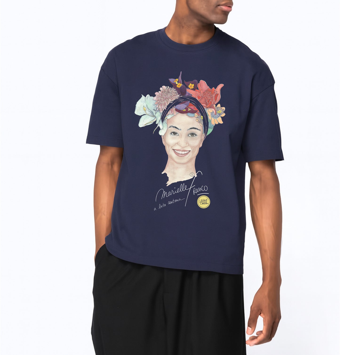 Marielle Franco I Le T-shirt oversize Homme