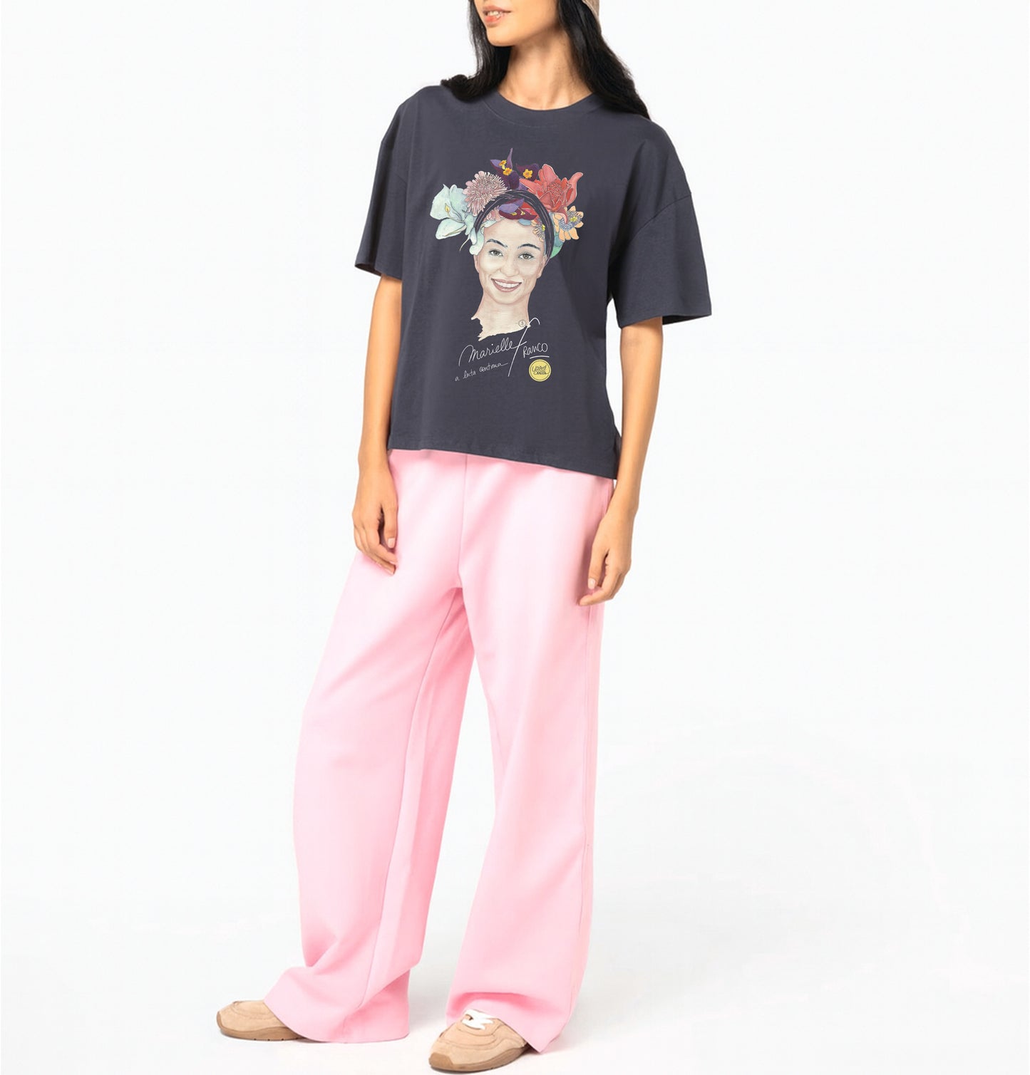 Marielle Franco I Women's Oversized T-shirt
