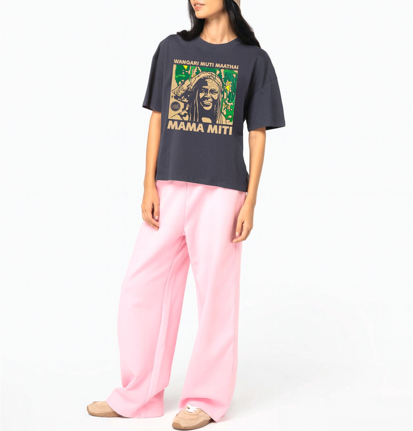 Wangari Muta Maathai I Damen Oversize T-Shirt