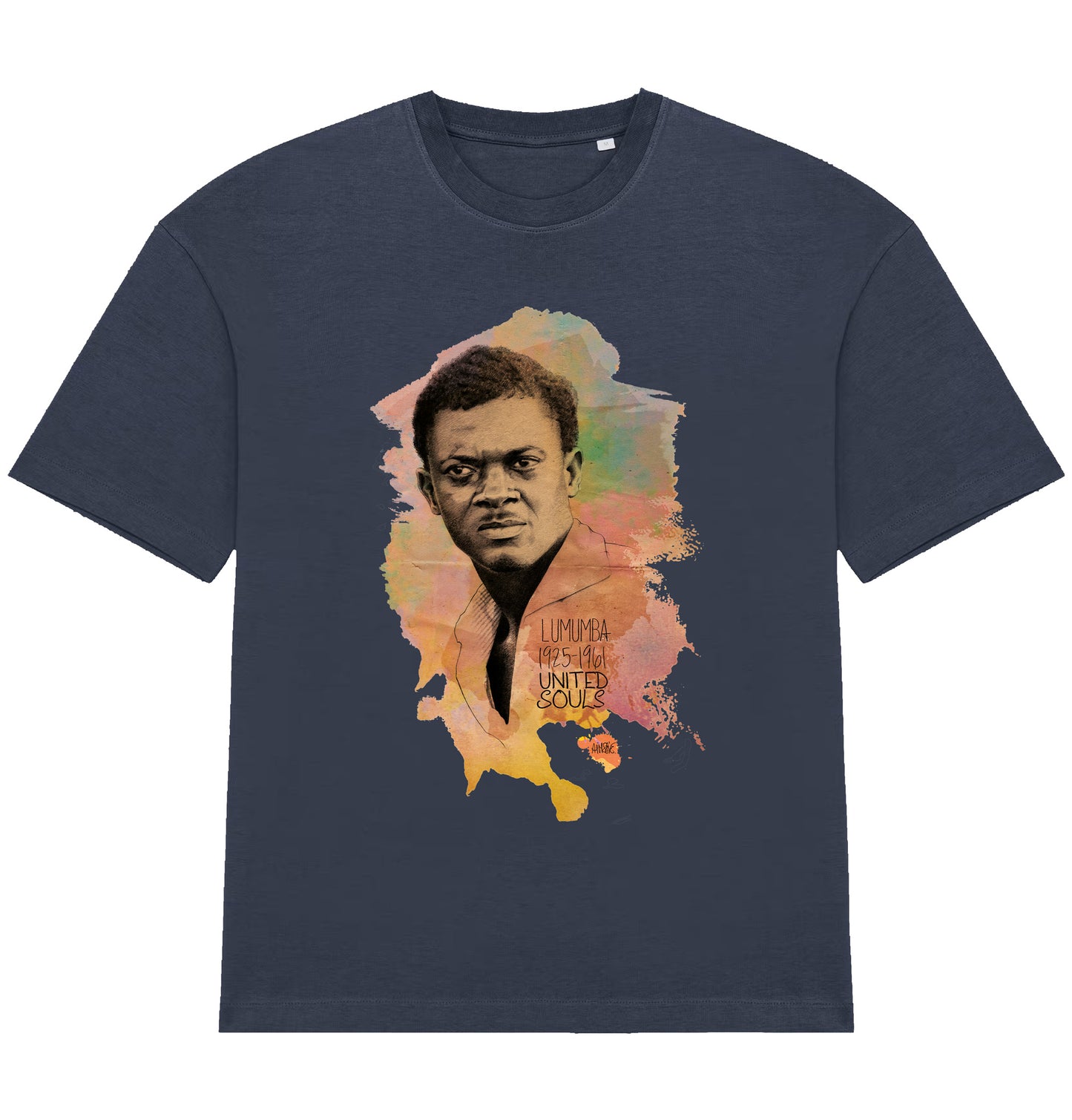 Lumumba Color I Le T-shirt oversize Homme