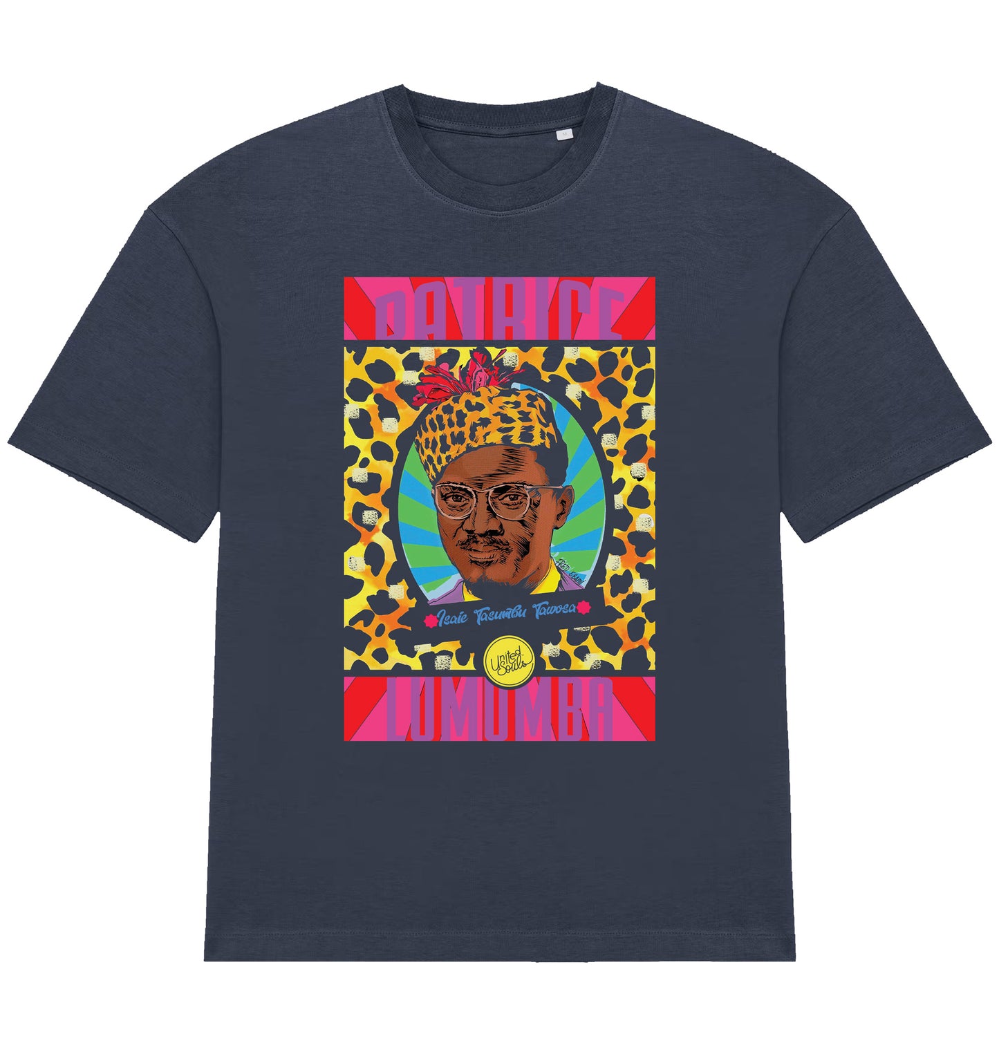 Lumumba Pop Art I Le T-shirt oversize Homme