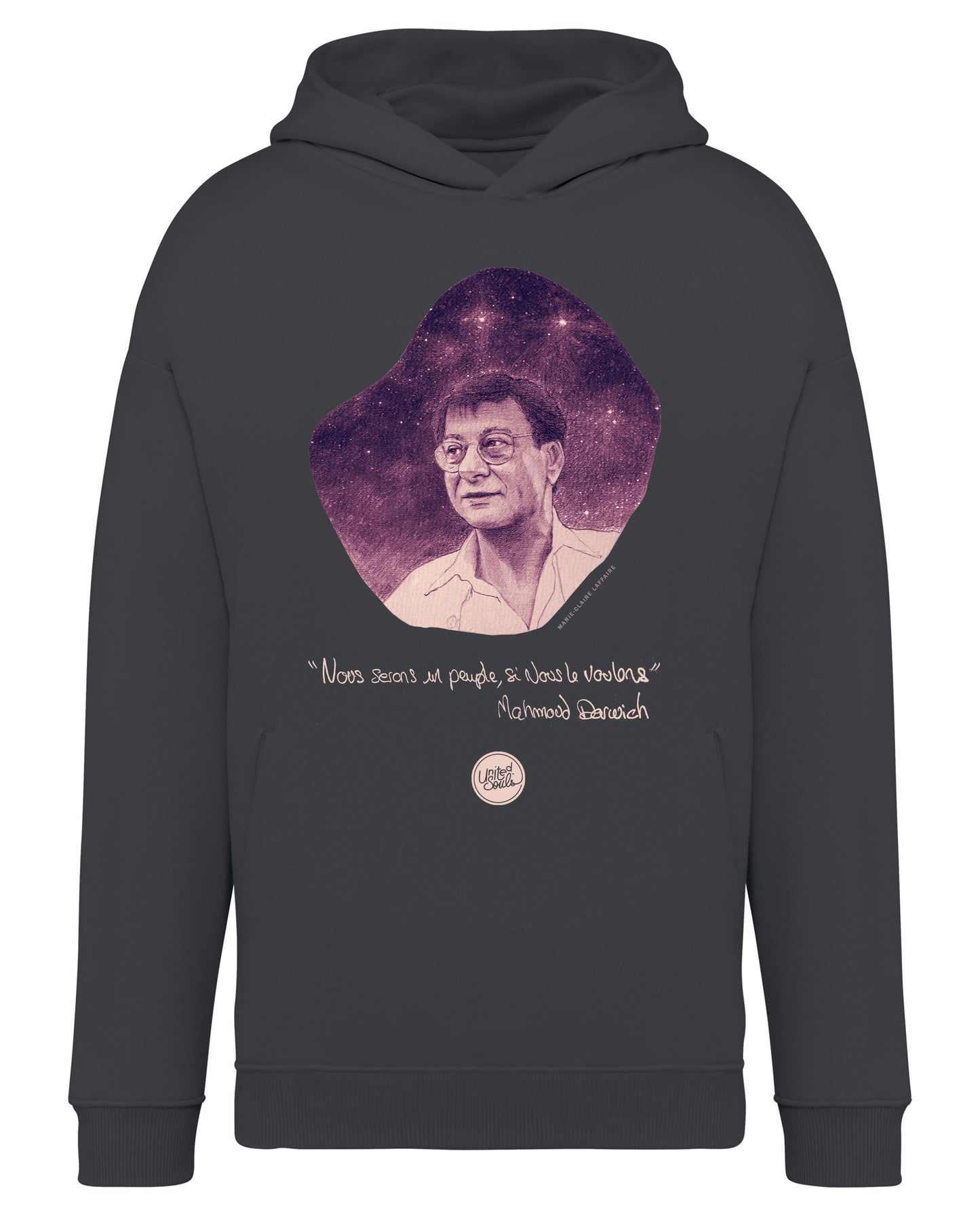 Mahmoud Darwish I Der Unisex Oversized Hoodie