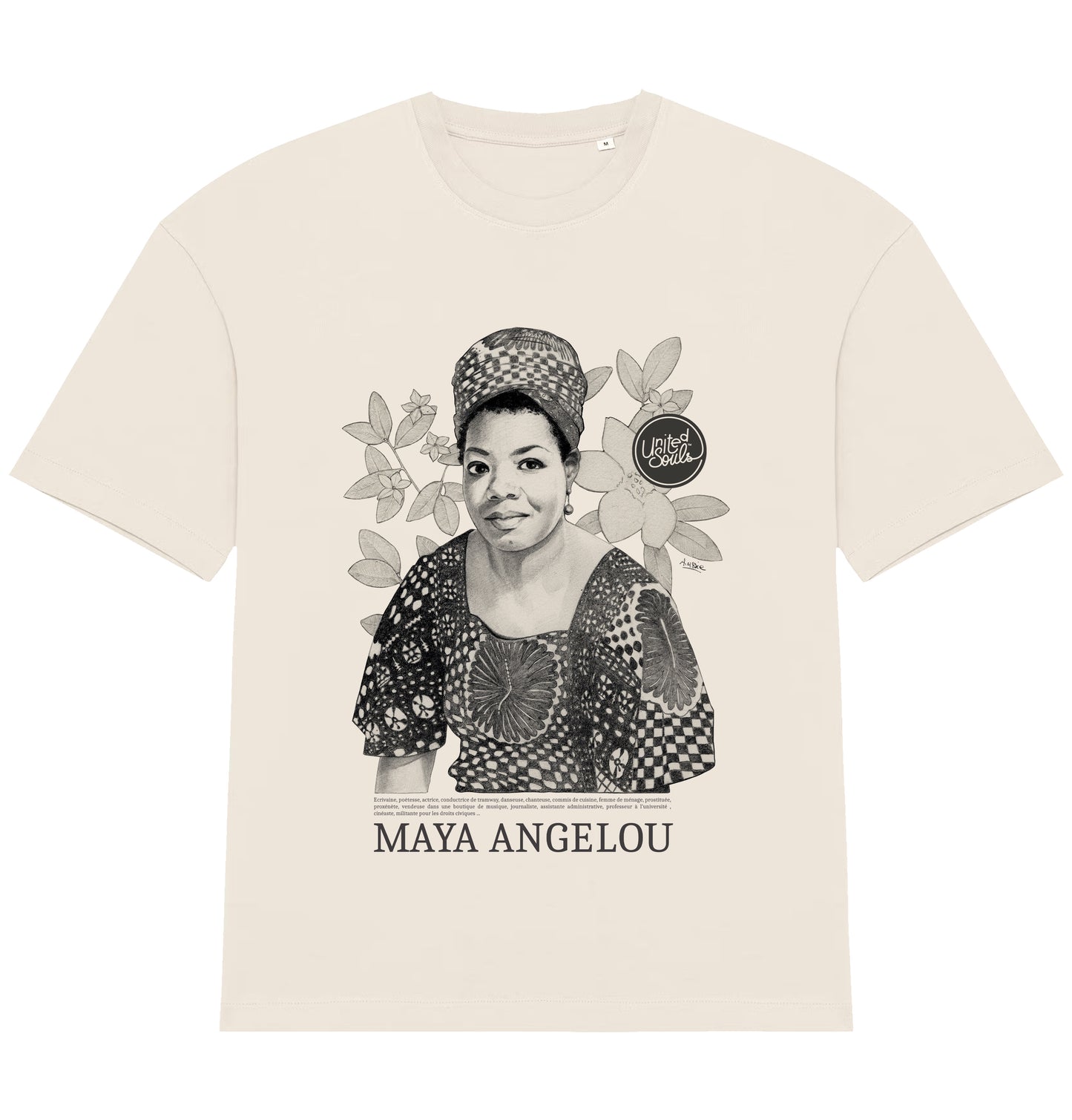 Maya Angelou Classic I Das übergroße T-Shirt für Männer