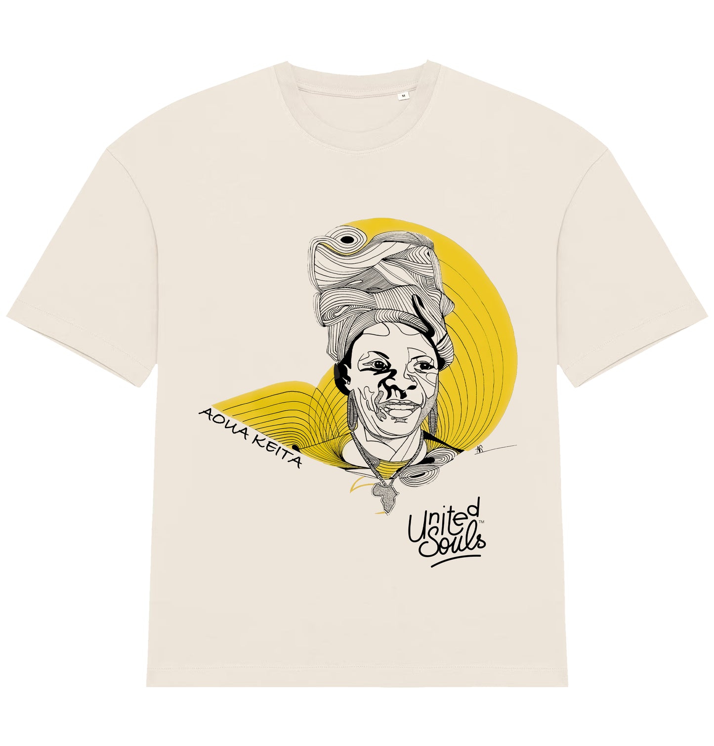 Aoua Keïta I Men's Oversized T-shirt