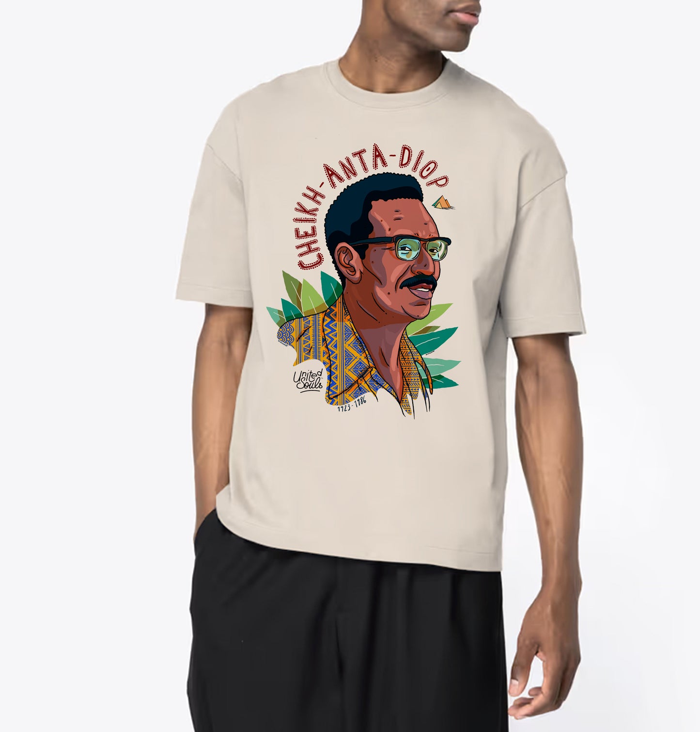 Cheikh Anta Diop I Le T-shirt oversize Homme