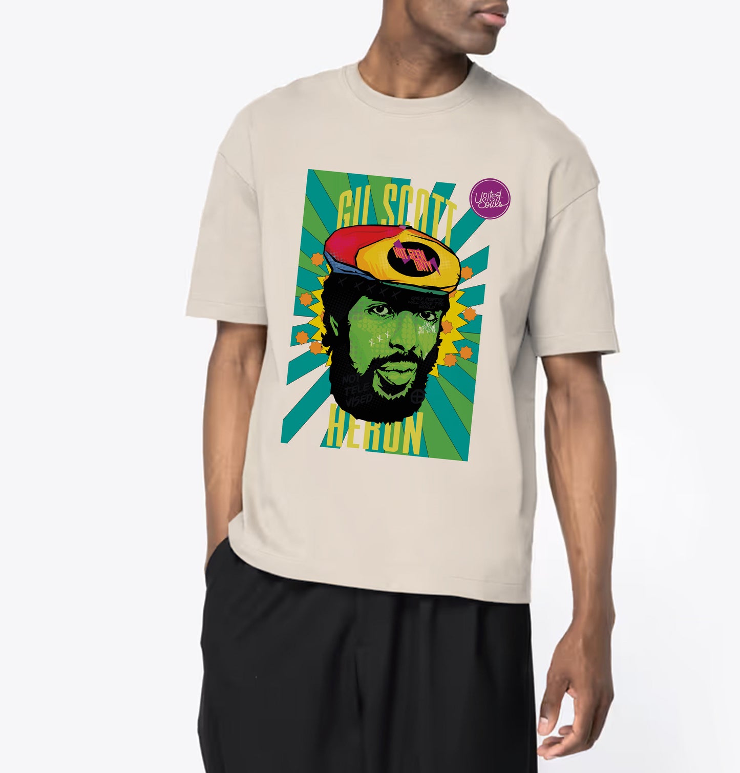 Gil Scott Heron I Herren Oversize-T-Shirt