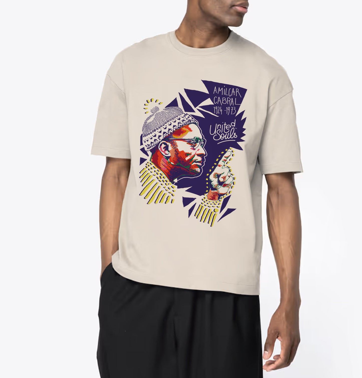 Amilcar Cabral I Le T-shirt oversize Homme