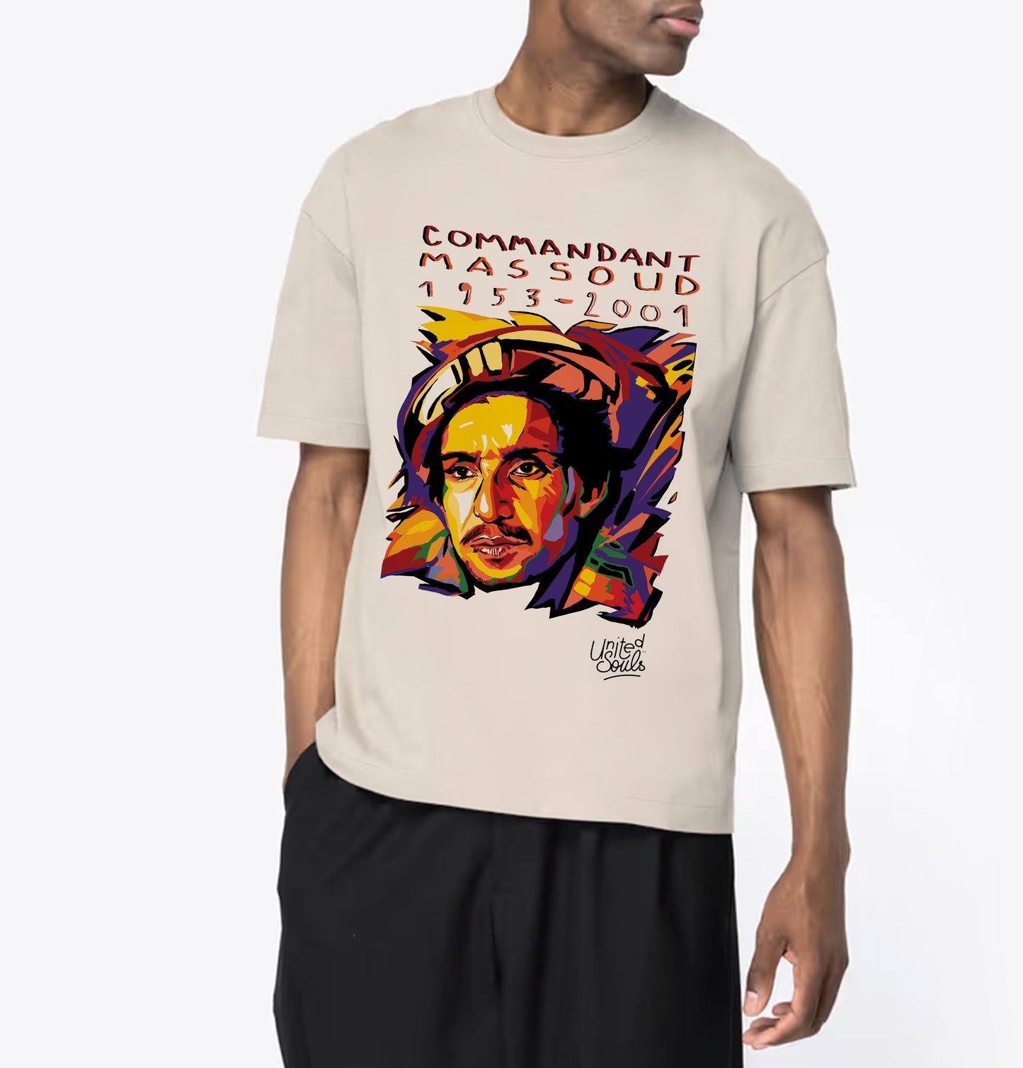 Ahmed Shah Massoud I Le T-shirt oversize Homme