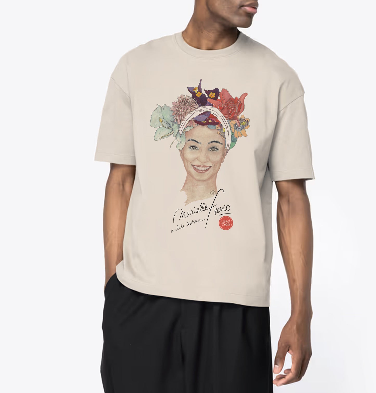 Marielle Franco I Le T-shirt oversize Homme