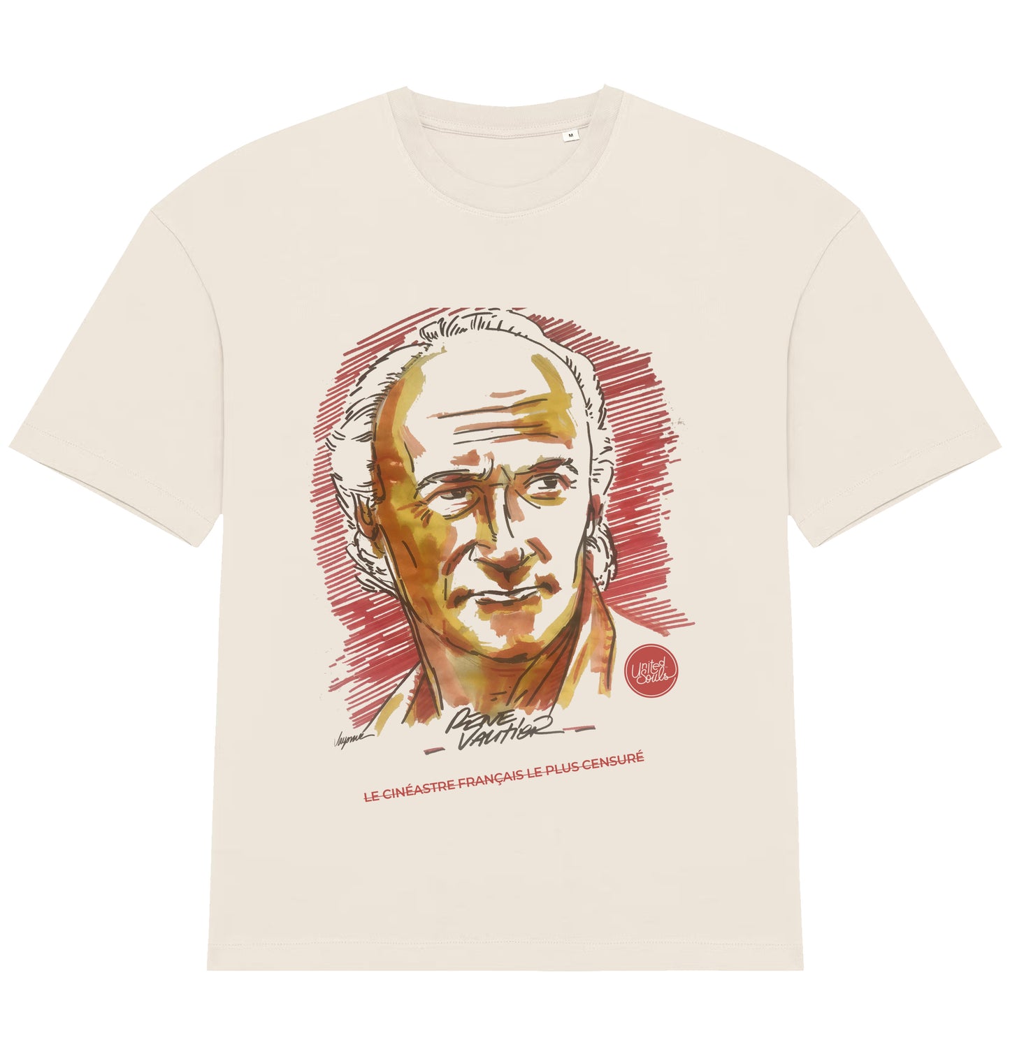 René Vautier I Le T-shirt oversize Homme