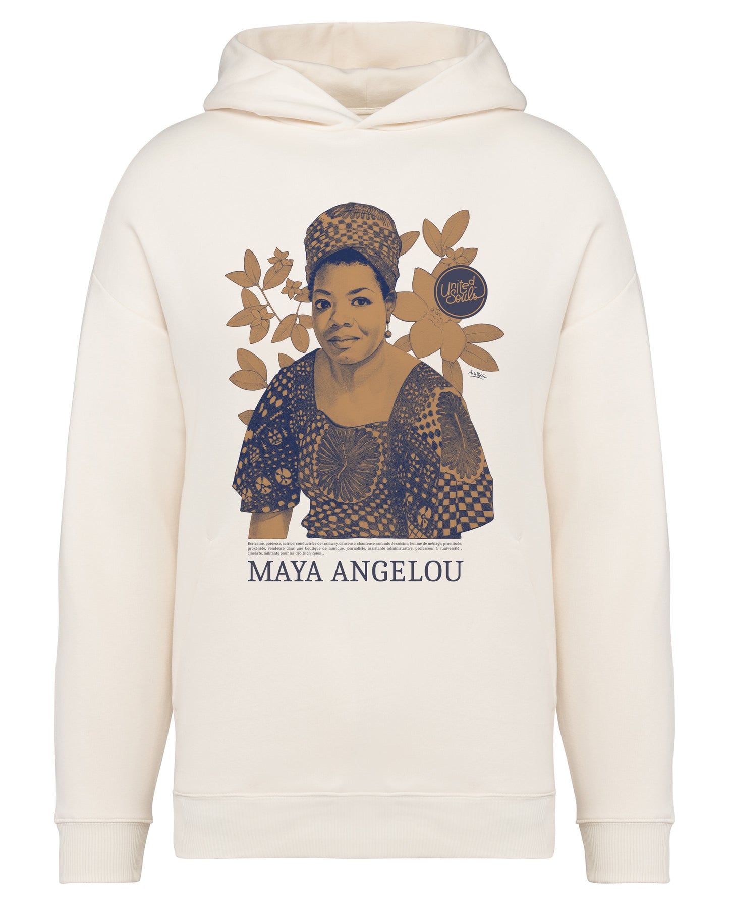 Maya Angelou Color I Der Unisex Oversized Hoodie