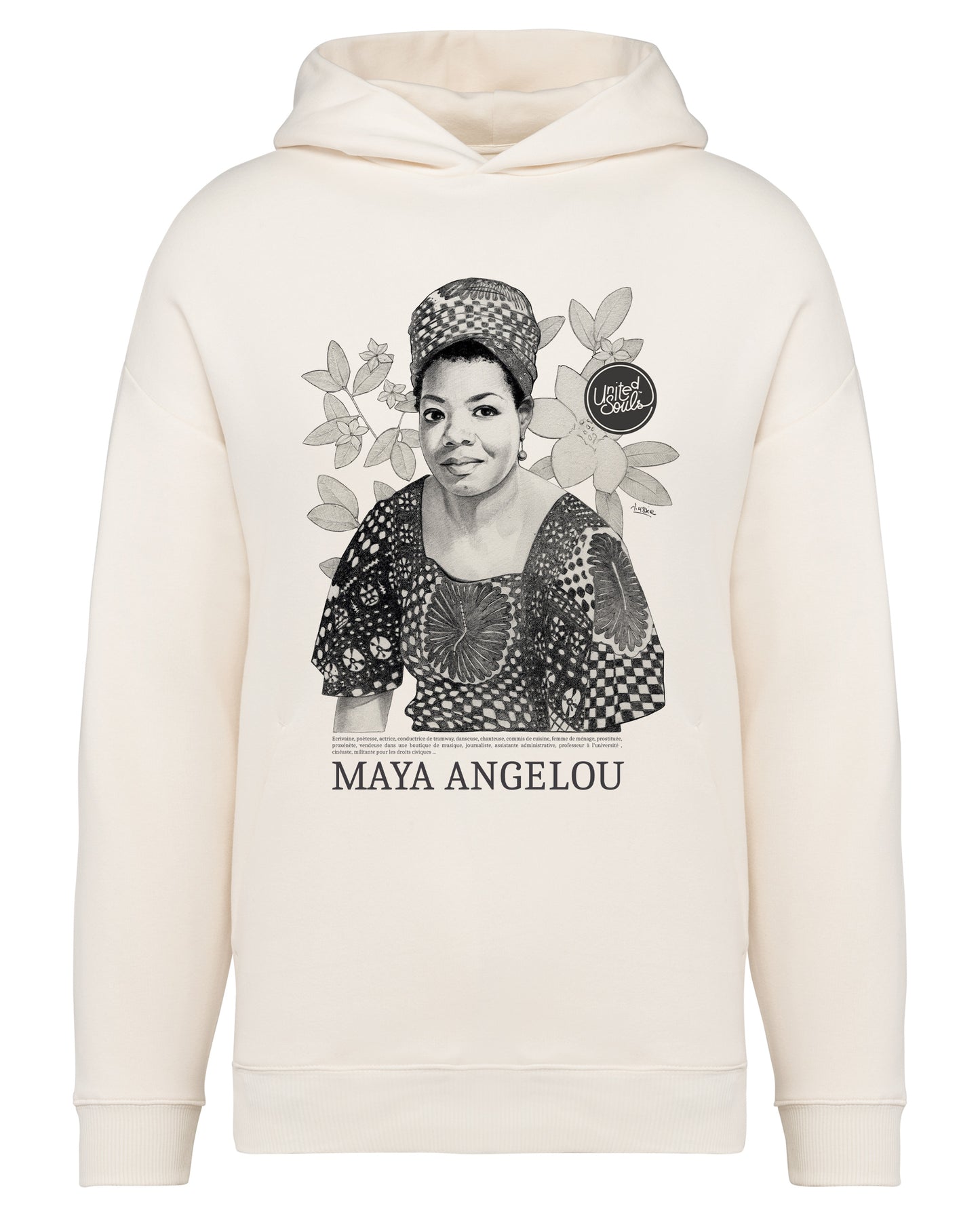Maya Angelou Classic I Der Unisex Oversized Hoodie