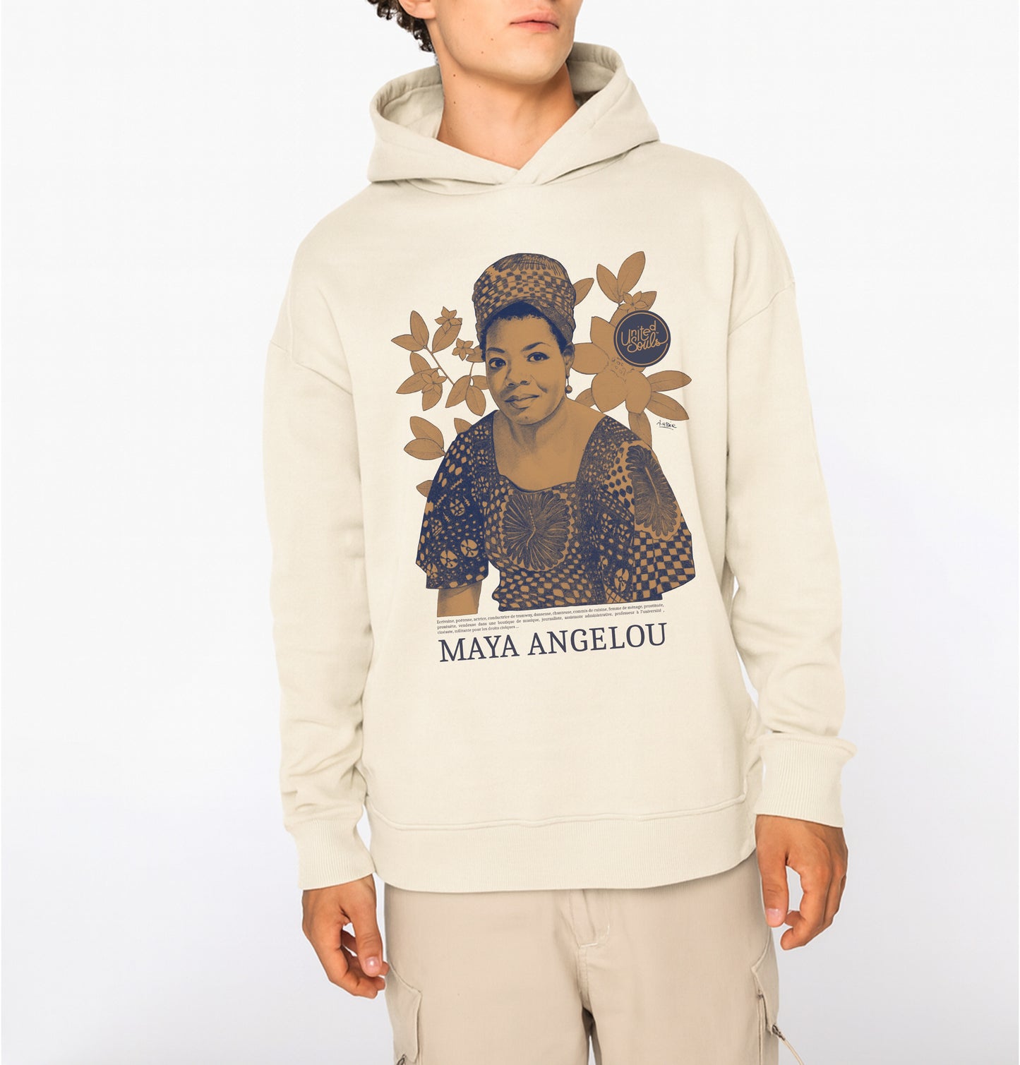 Maya Angelou Color I Der Unisex Oversized Hoodie
