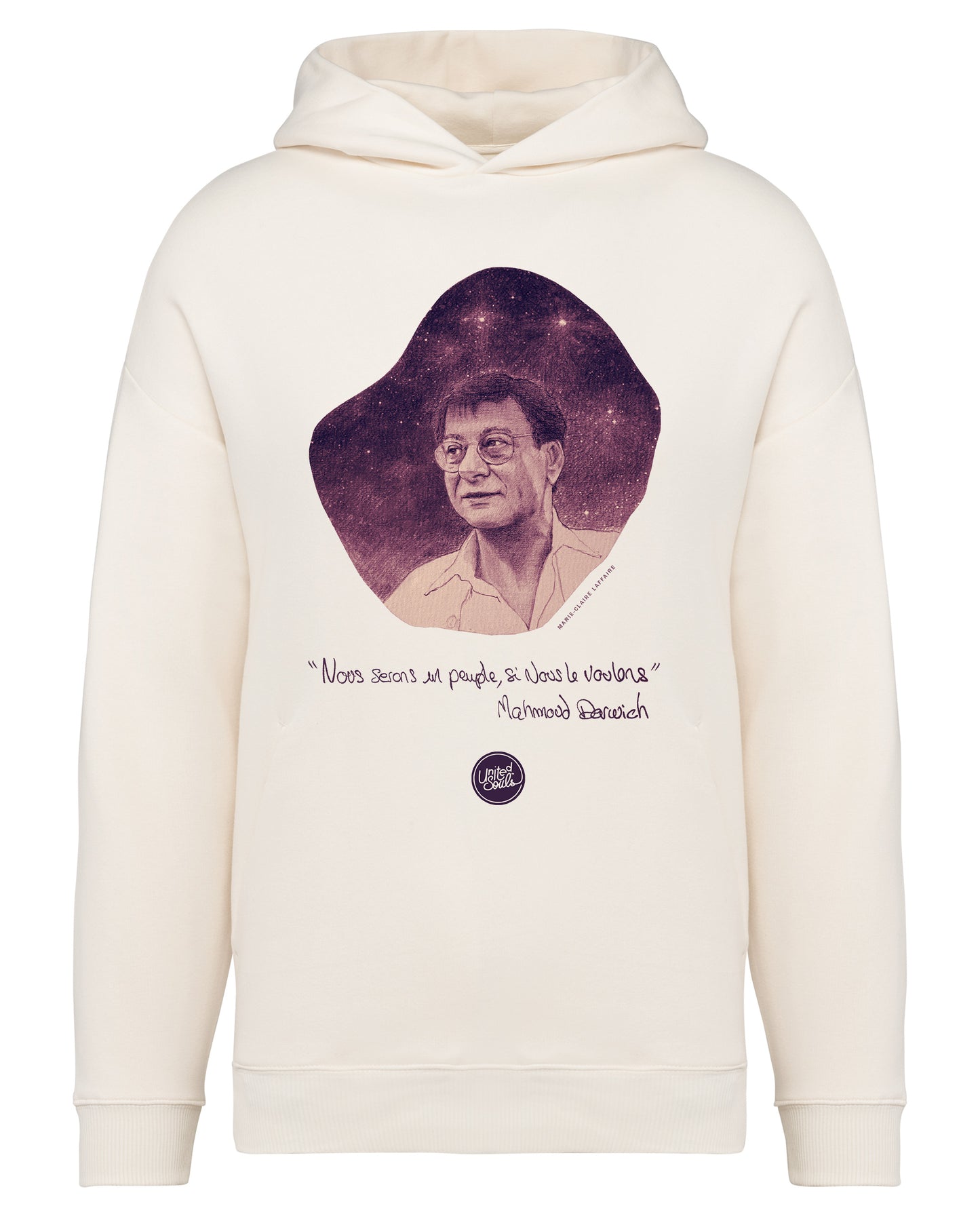 Mahmoud Darwish I Der Unisex Oversized Hoodie
