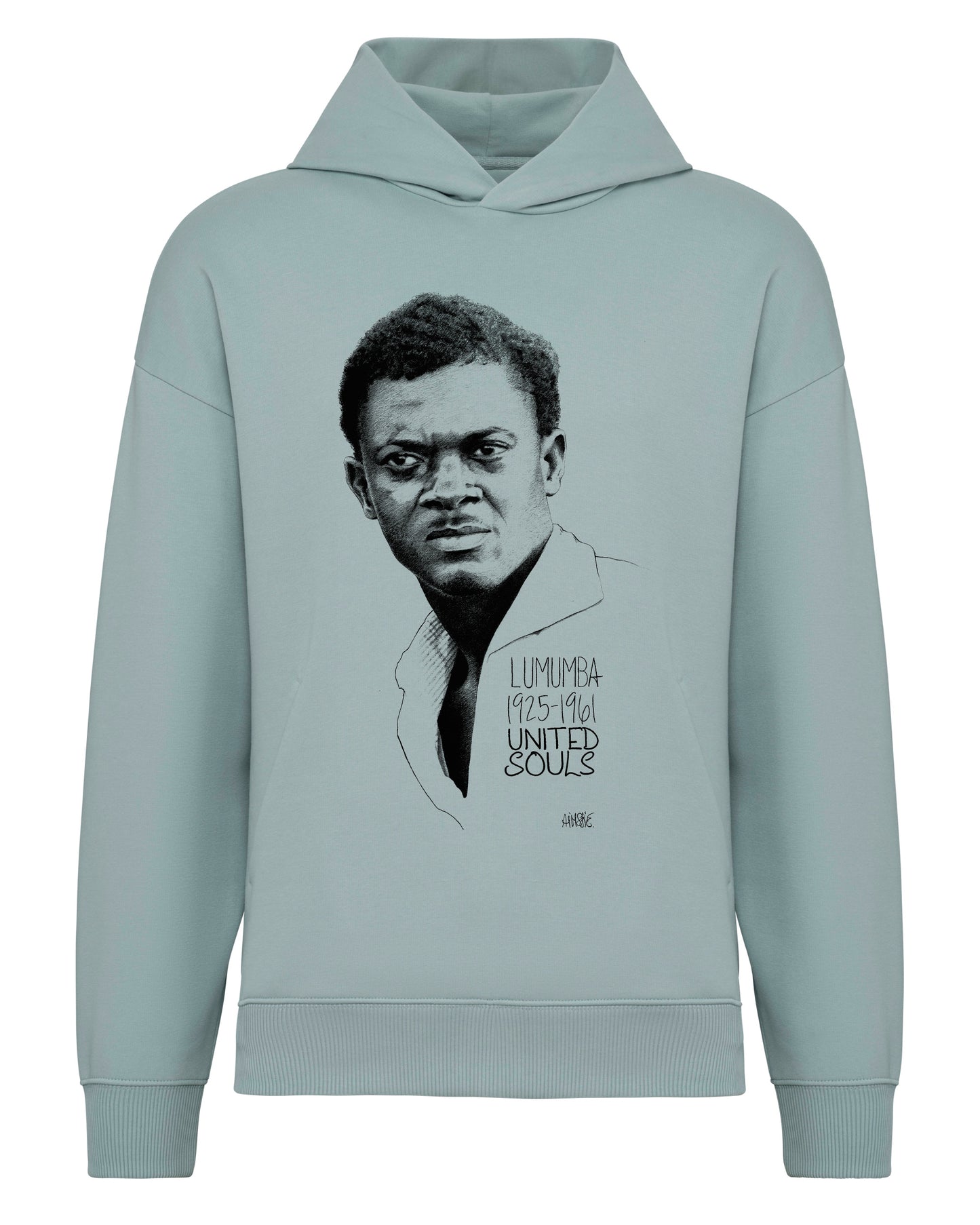 Lumumba Classic I The unisex oversized hoodie