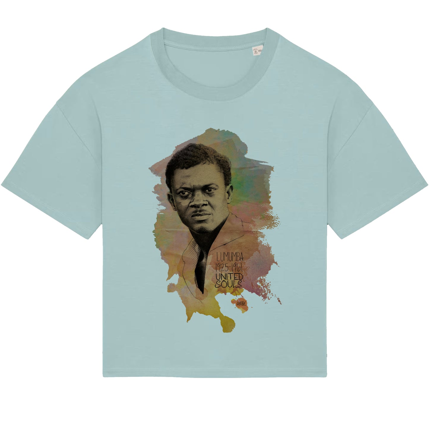 Lumumba Color I Women's oversized T-shirt