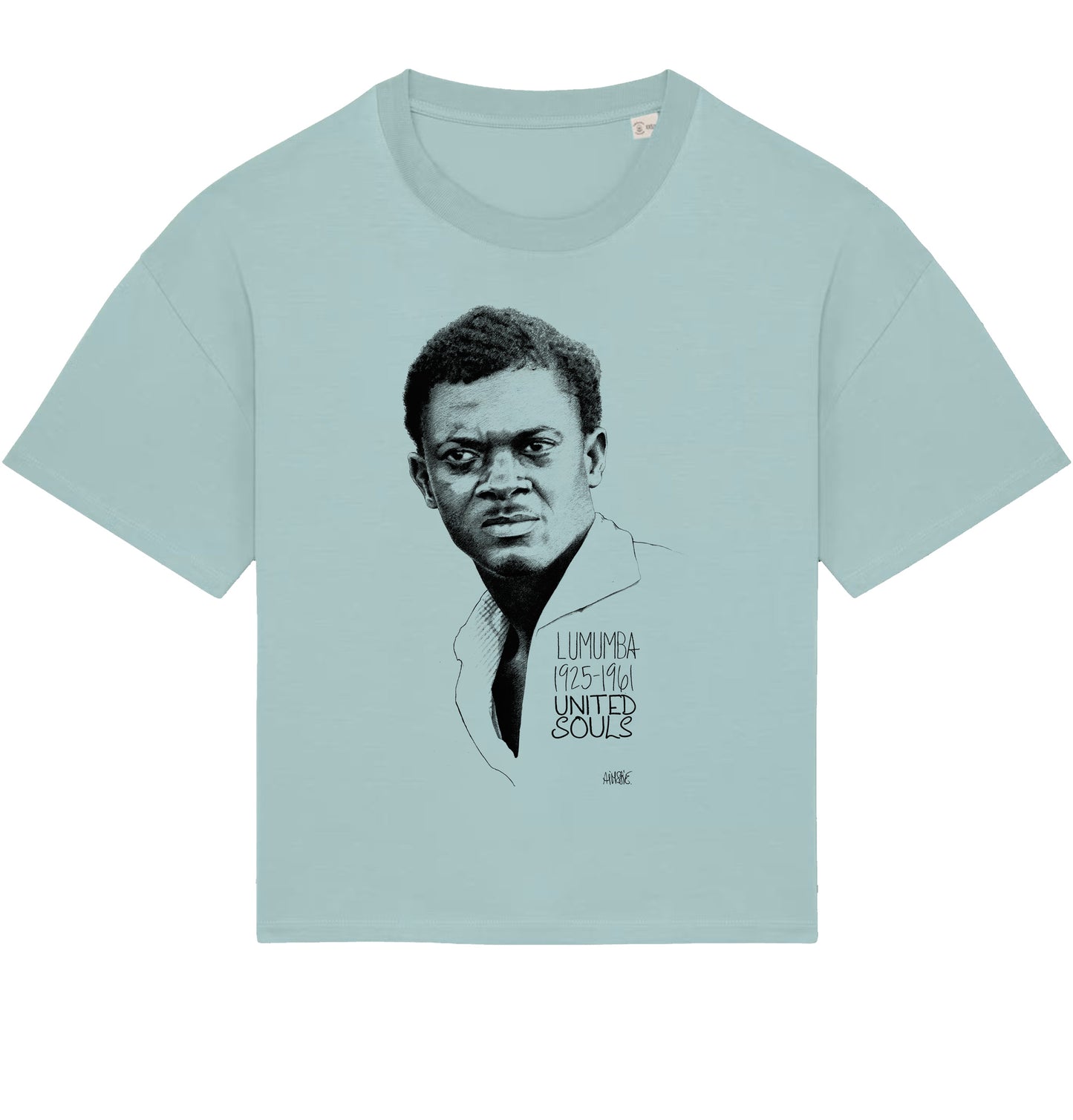 Lumumba Classic I Women's oversized T-shirt