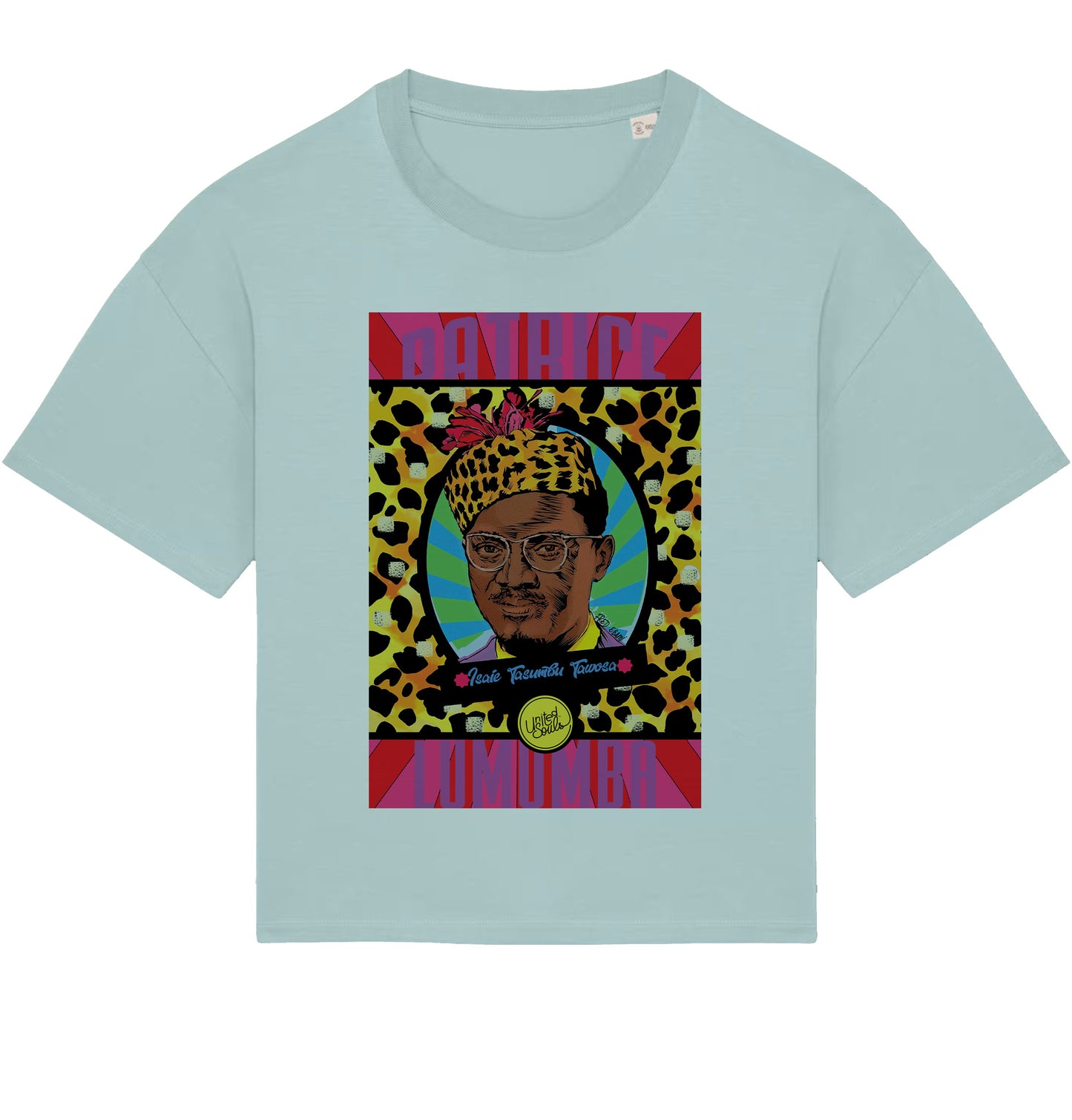 Lumumba Pop Art I The oversized T-shirt for Women