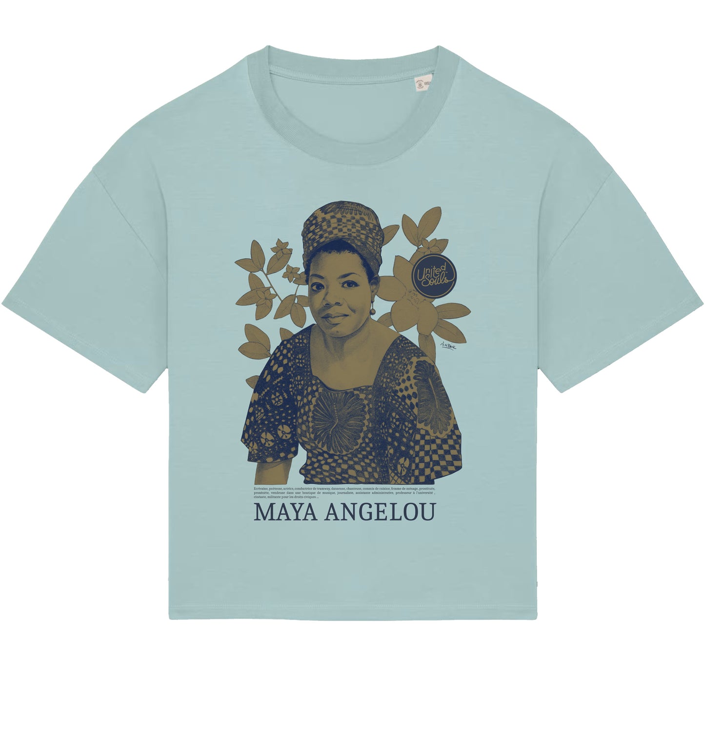 Maya Angelou Color I Le T-shirt oversize Femme