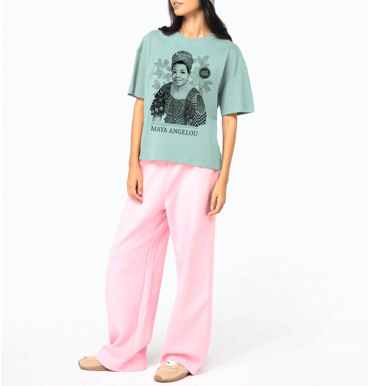 Maya Angelou Classic I Le T-shirt oversize Femme