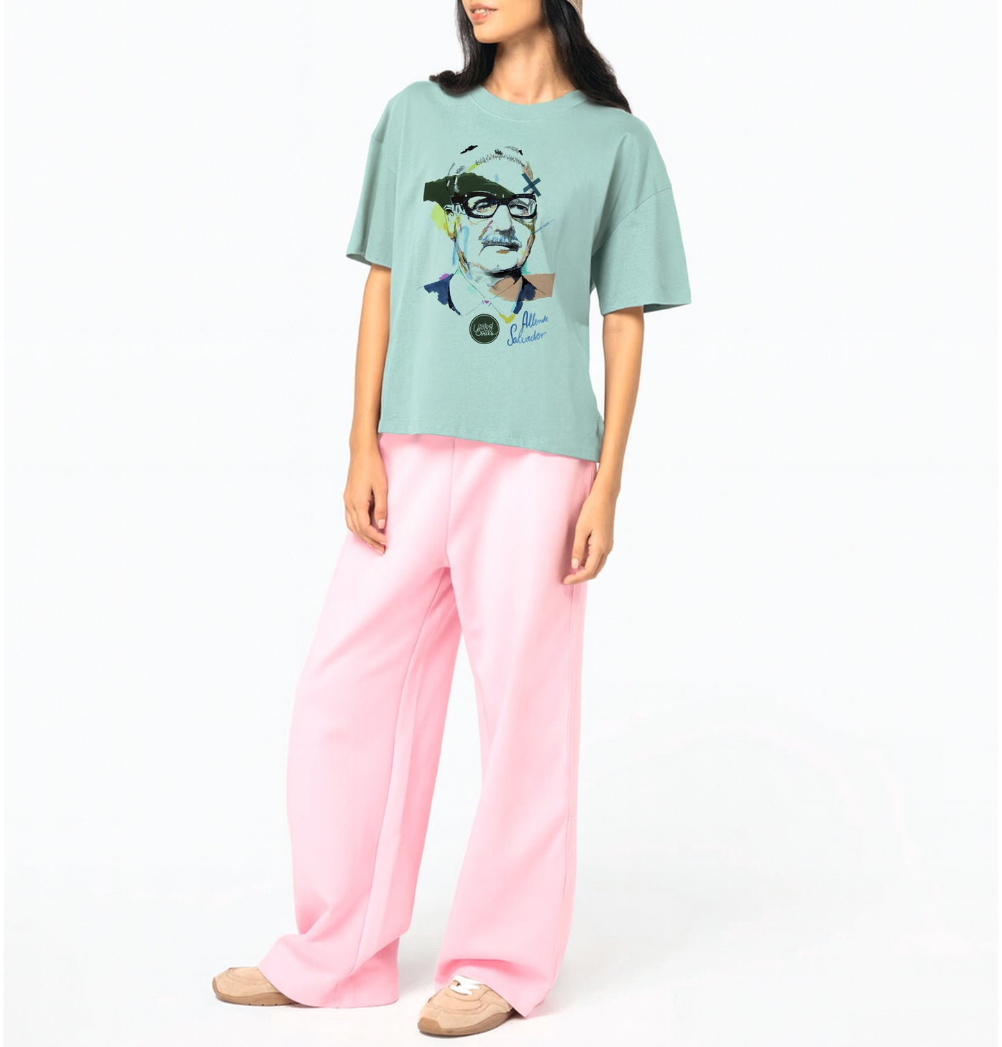 Salvador Allende I Le T-shirt oversize Femme