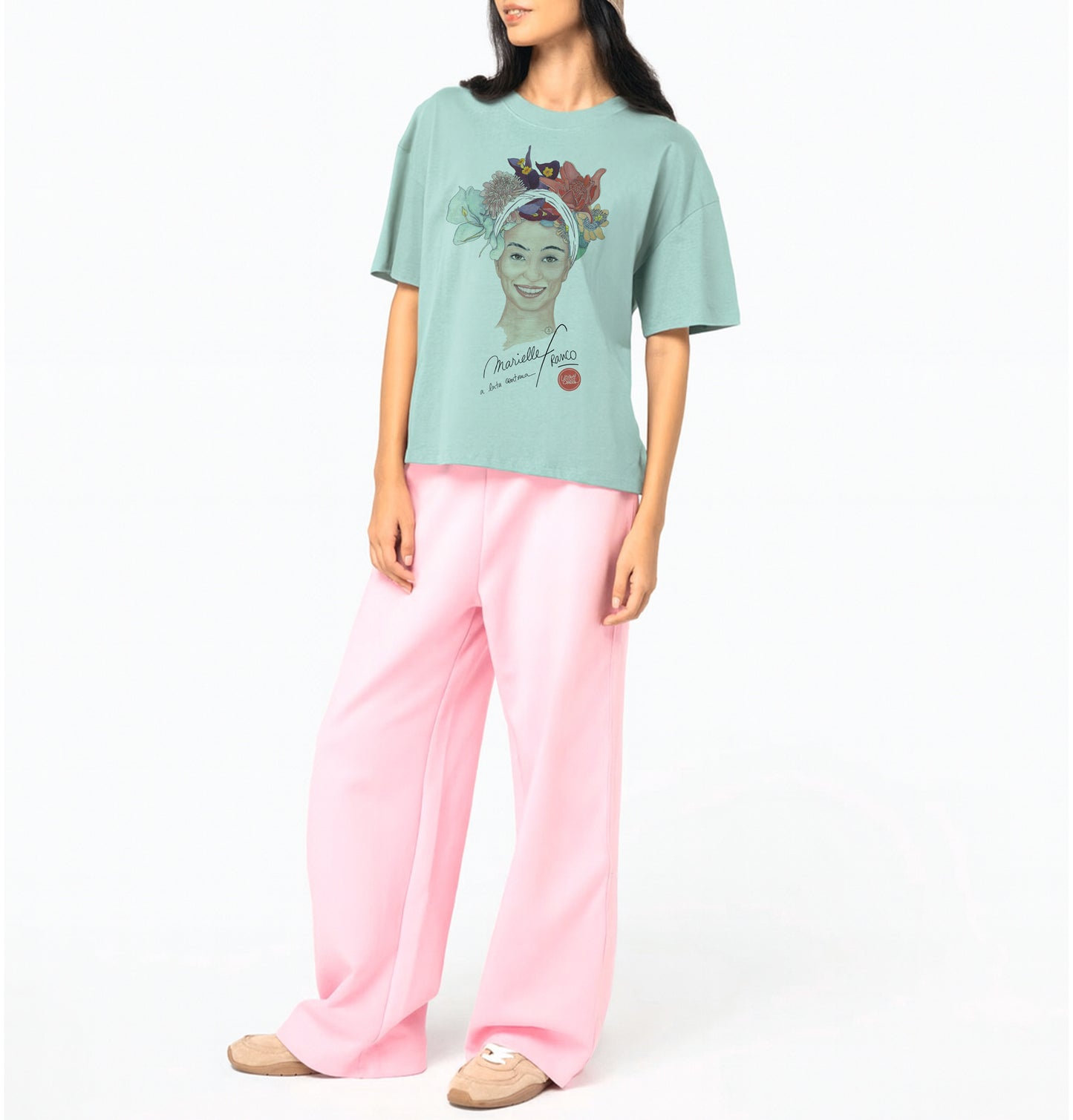 Marielle Franco I Women's Oversized T-shirt