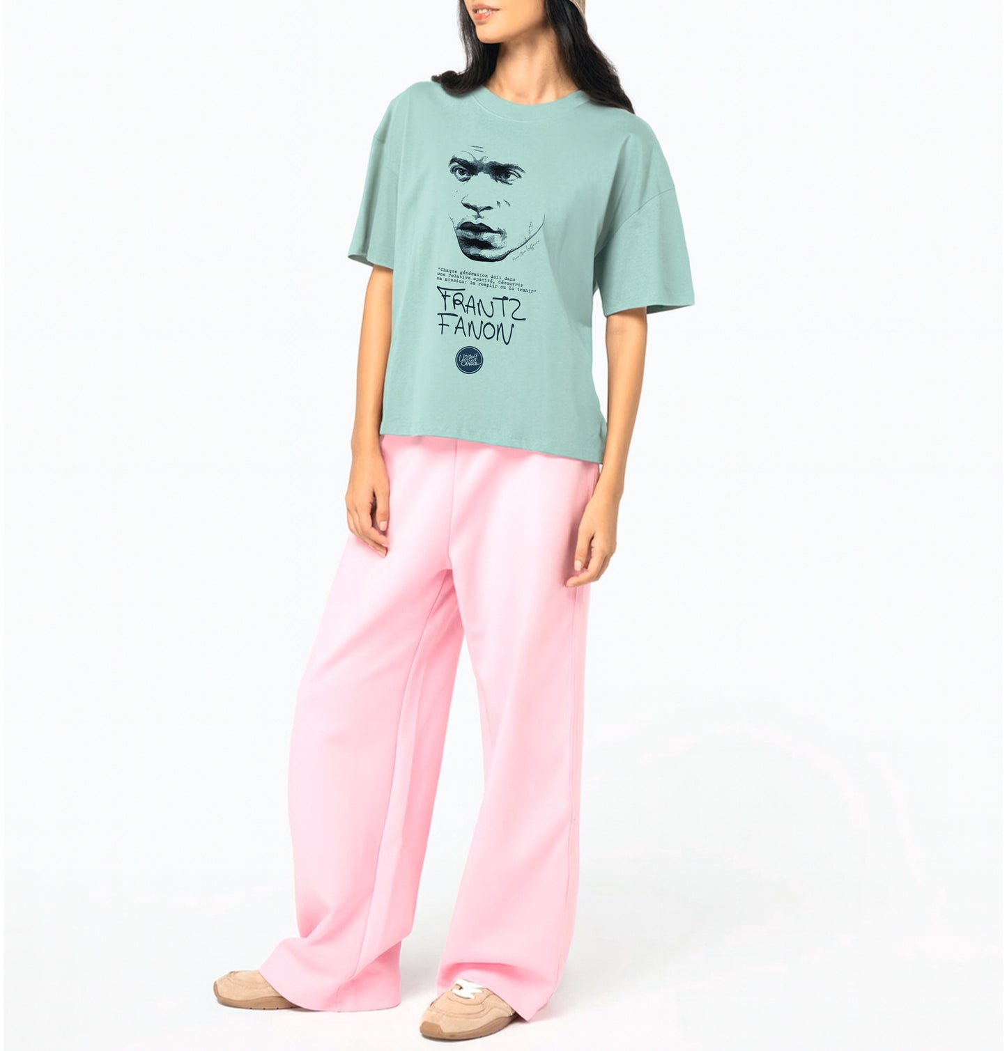 Frantz Fanon I Le T-shirt oversize Femme
