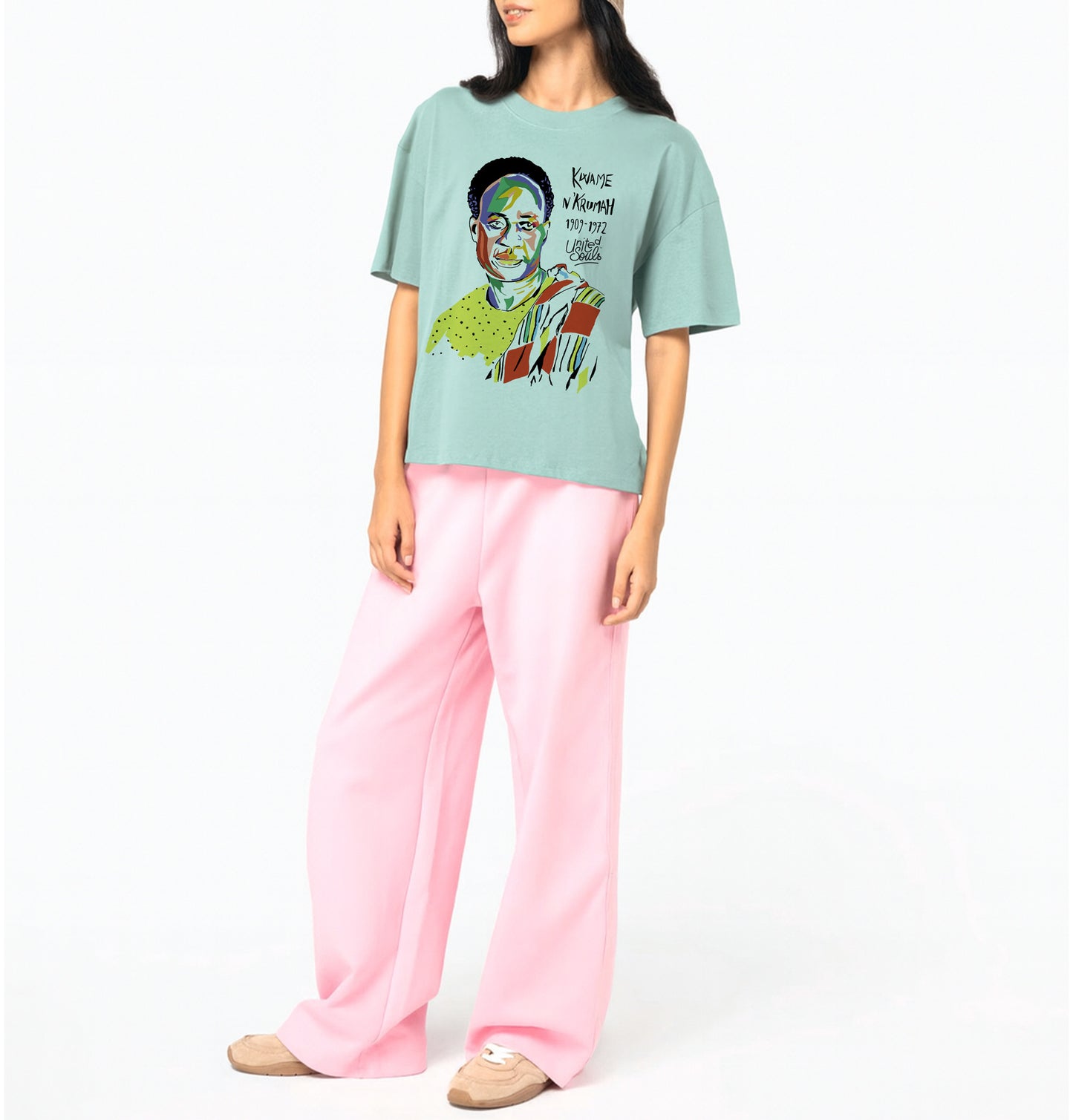 Kwame Nkrumah I Le T-shirt oversize Femme