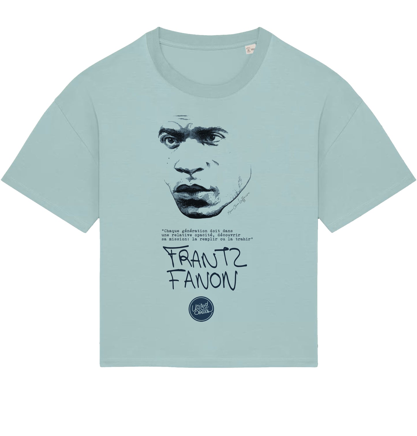 Frantz Fanon I Le T-shirt oversize Femme
