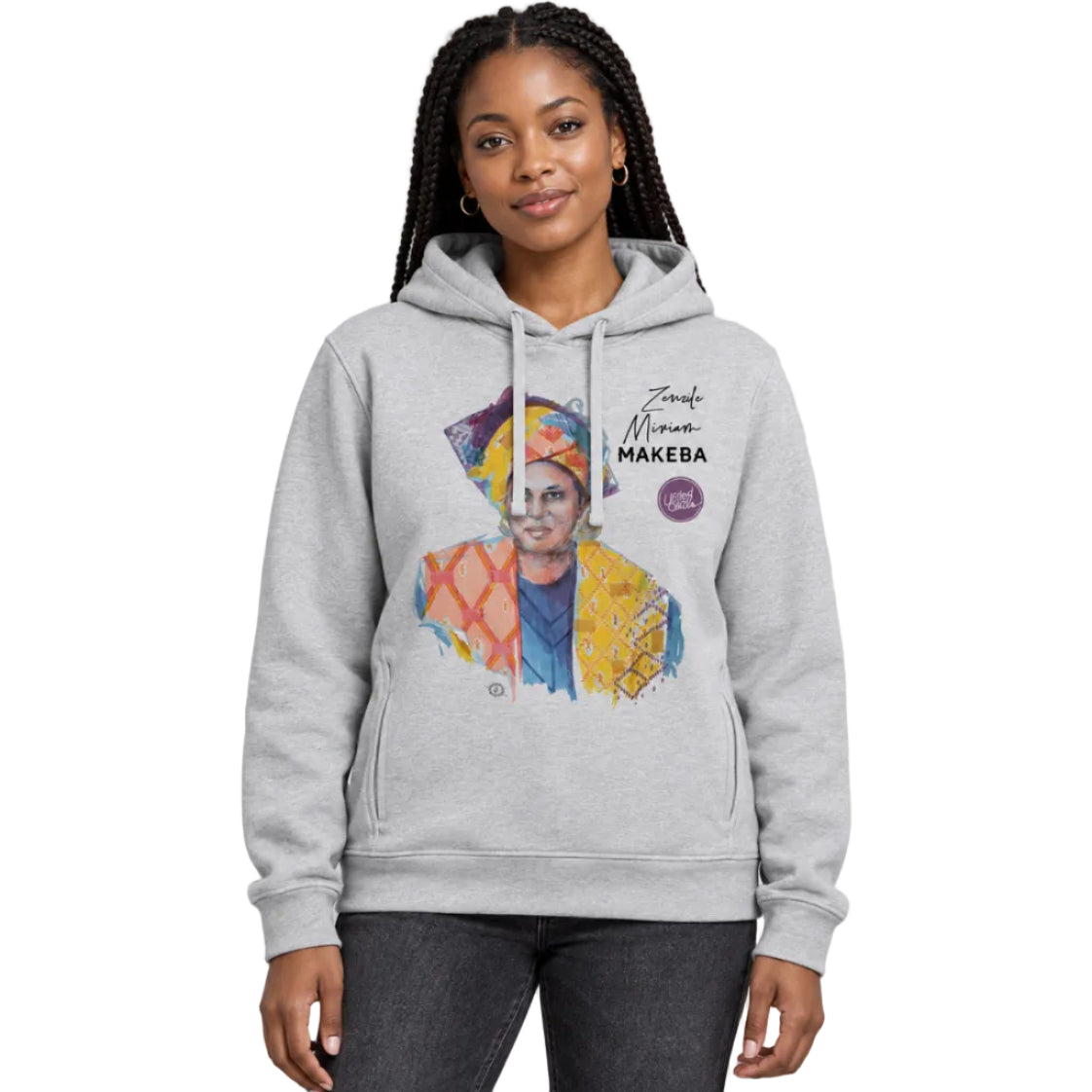 Miriam Makeba | Sweat à capuche écologique unisexe