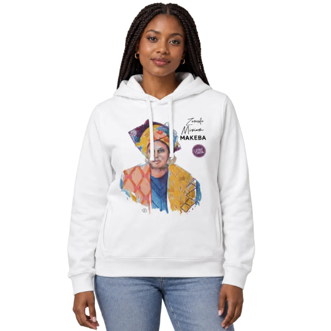 Miriam Makeba | Sweat à capuche écologique unisexe