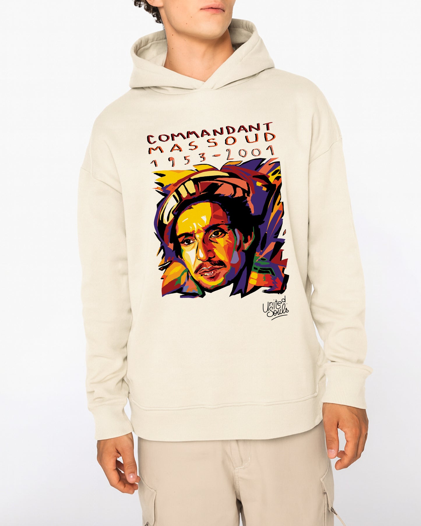 Ahmed Shah Massoud I The Unisex Oversized Hoodie