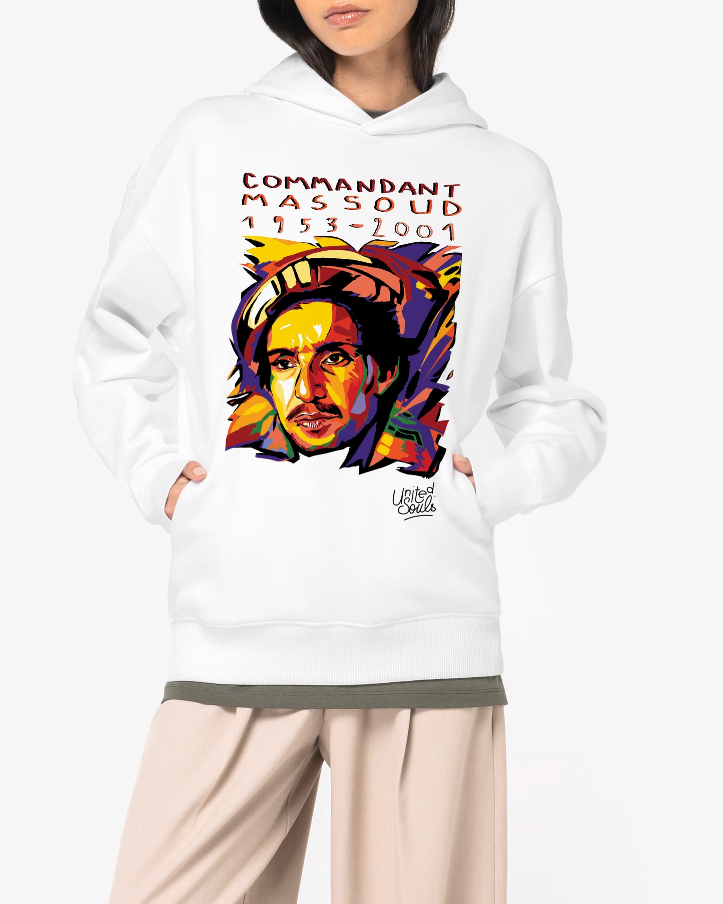 Ahmed Shah Massoud I The Unisex Oversized Hoodie