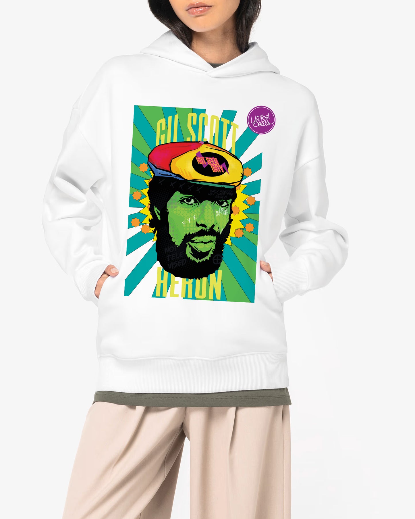 Gil Scott Heron I Der Unisex Oversized Hoodie