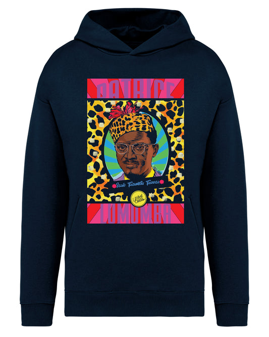 Lumumba Pop Art I The Unisex Oversized Sweatshirt